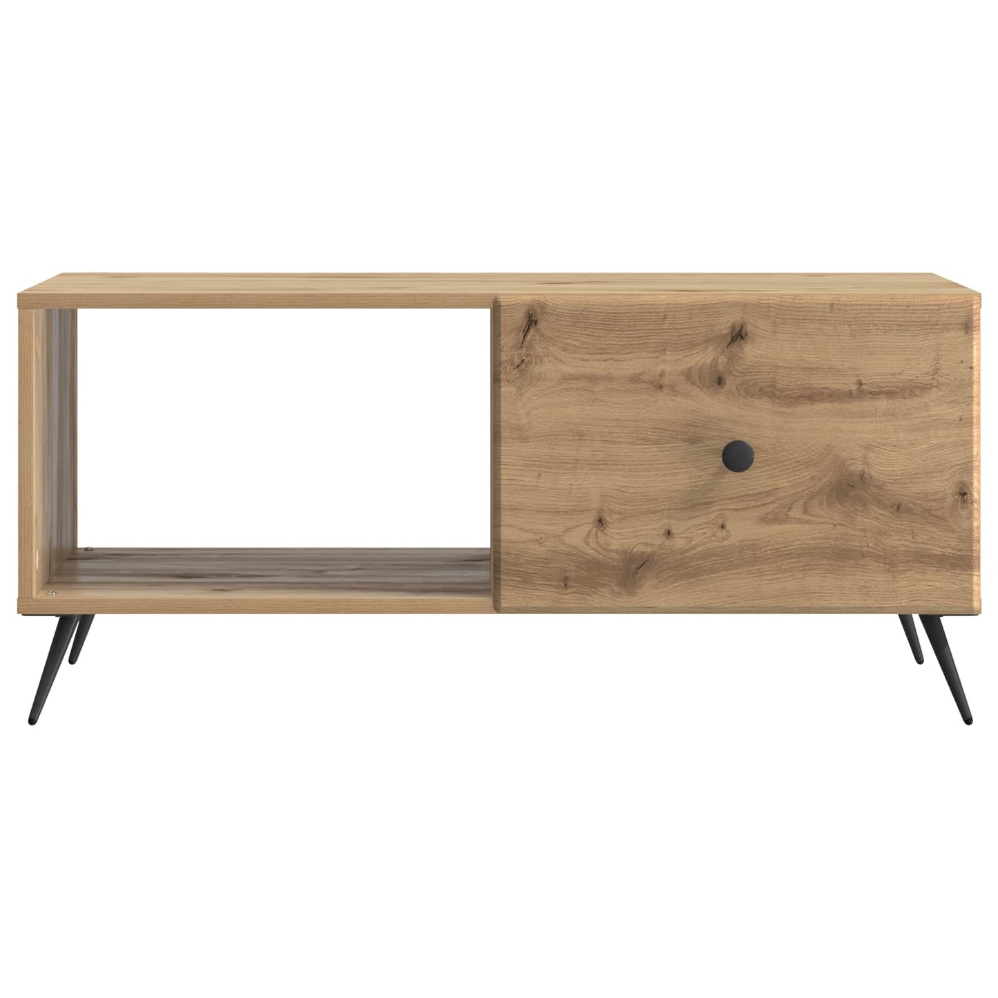 Dohányzóasztal Kézműves Tölgy 90 x 50 x 40 cm Szerelt Fa
