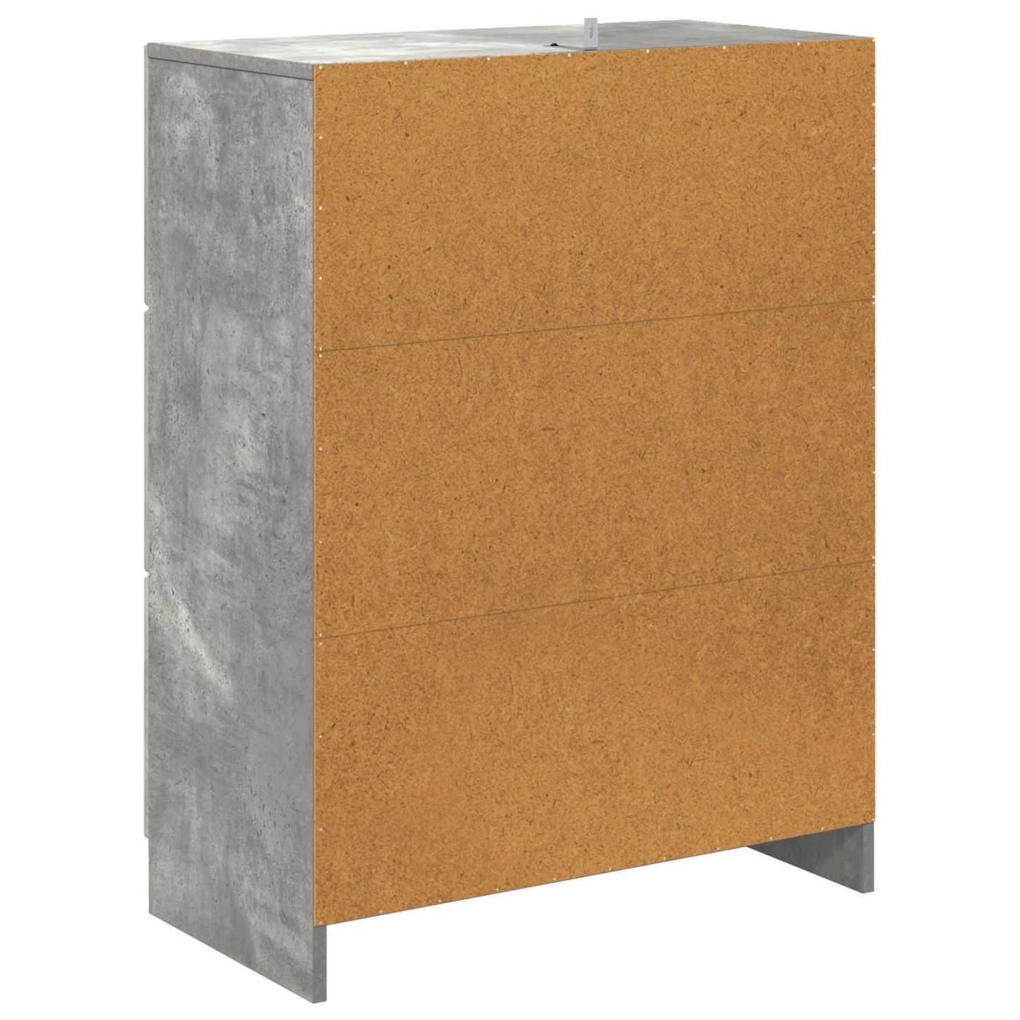 Fiókos szekrény Betonszürke 66 x 34,5 x 87 cm Szerelt Fa