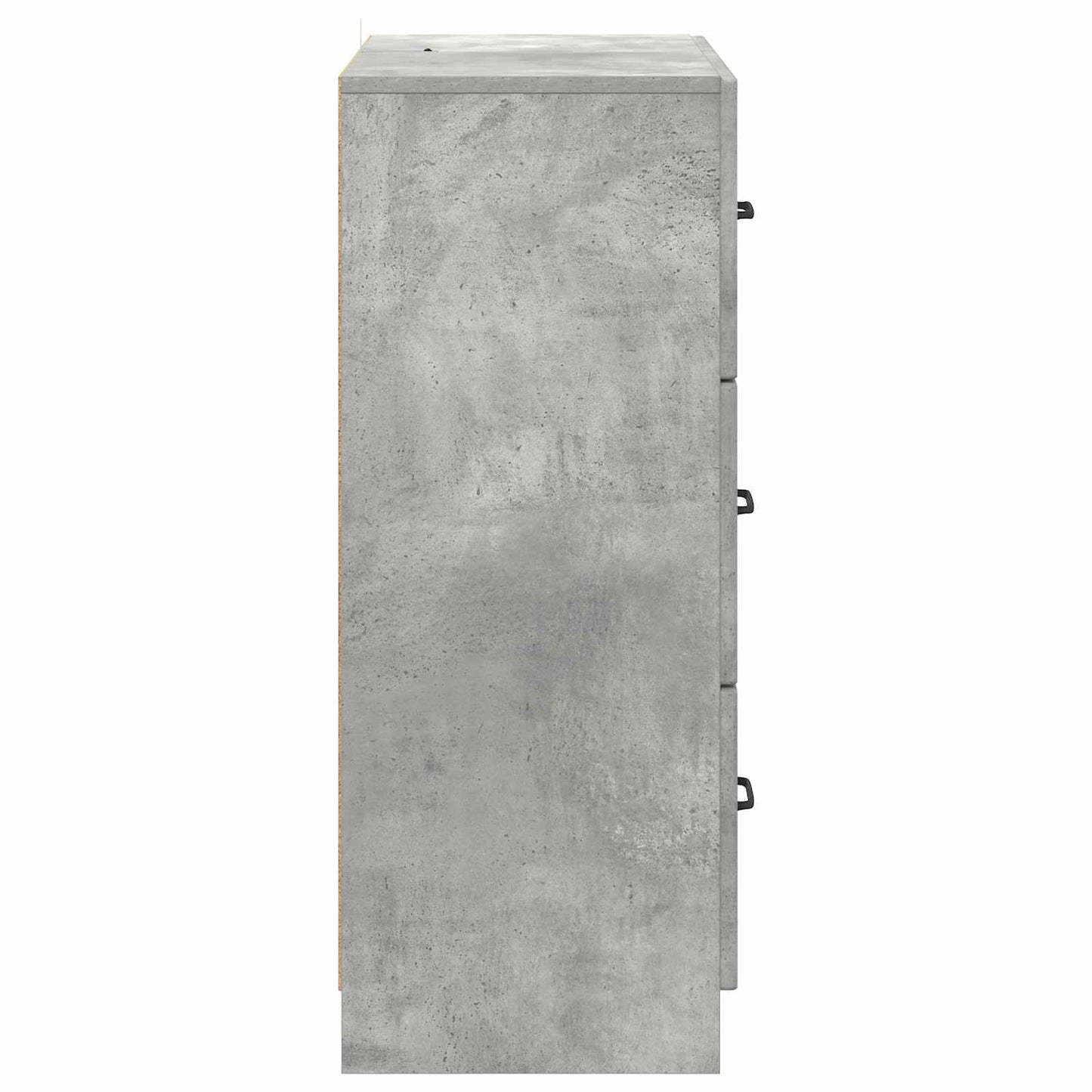 Fiókos szekrény Betonszürke 66 x 34,5 x 87 cm Szerelt Fa