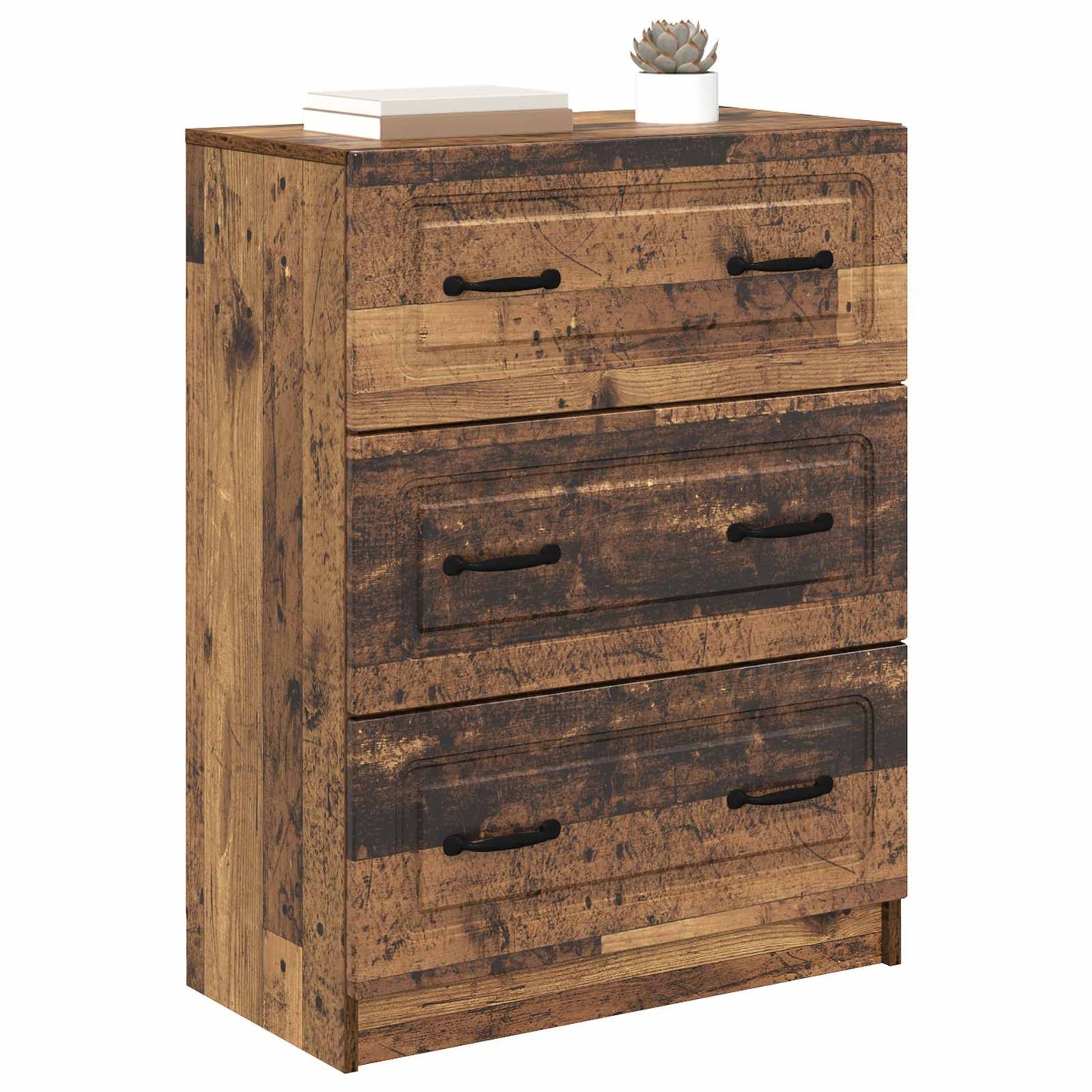 Fiókos szekrény Antik Fa 66 x 34,5 x 87 cm Szerelt Fa