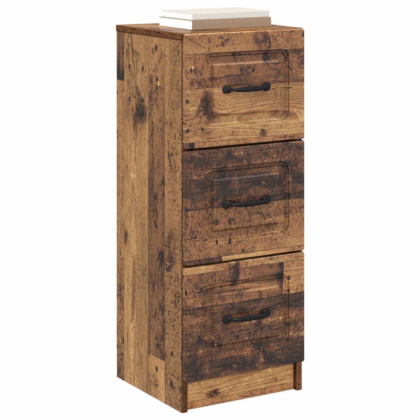 Fiókos szekrény Antik Fa 33 x 34,5 x 87 cm Szerelt Fa