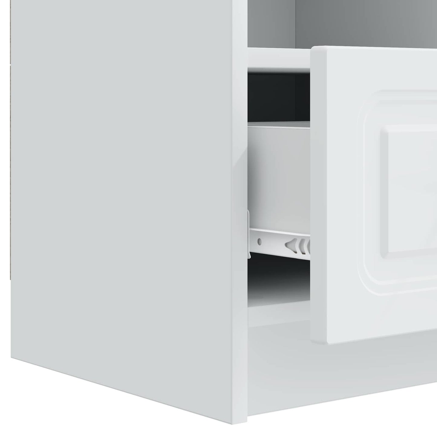 TV szekrény fiókkal Fehér 102 x 34,5 x 47 cm Szerelt Fa