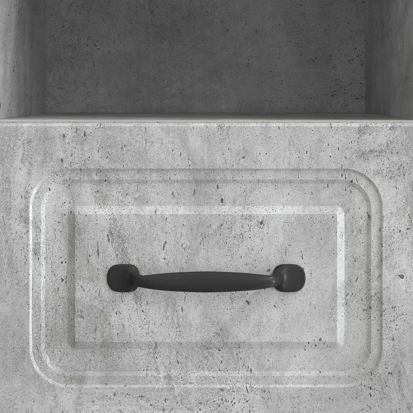 TV szekrény fiókkal Betonszürke 102 x 34,5 x 47 cm Szerelt Fa