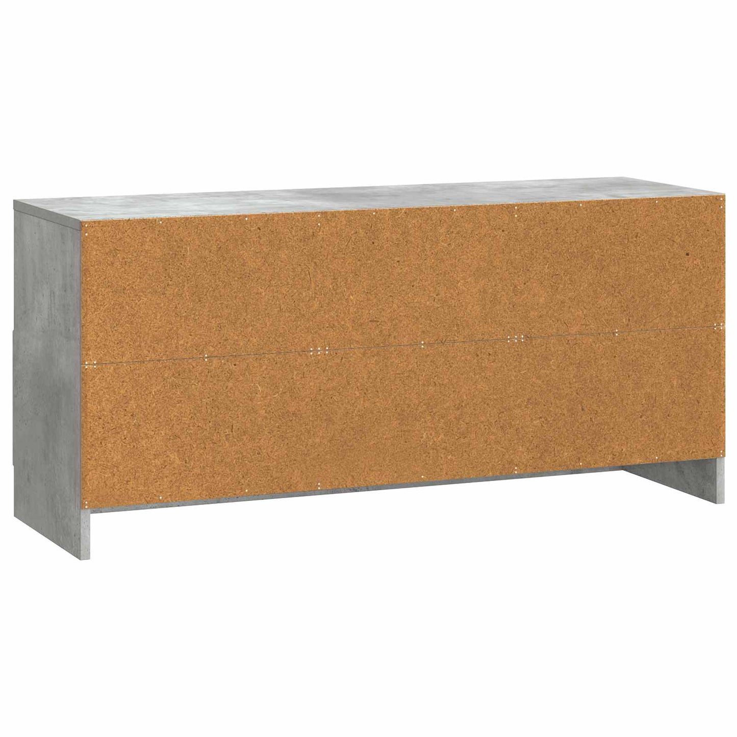 TV szekrény fiókkal Betonszürke 102 x 34,5 x 47 cm Szerelt Fa