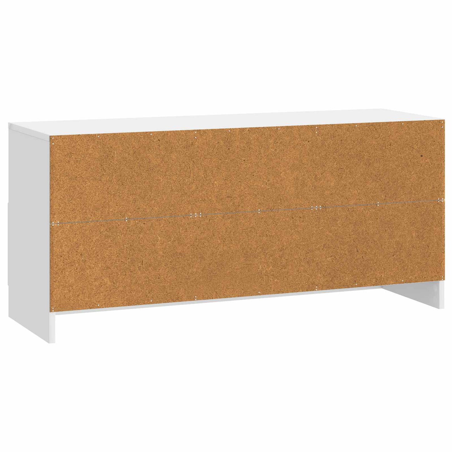 TV szekrény Magasfényű Fehér 102 x 34,5 x 47 cm Szerelt Fa