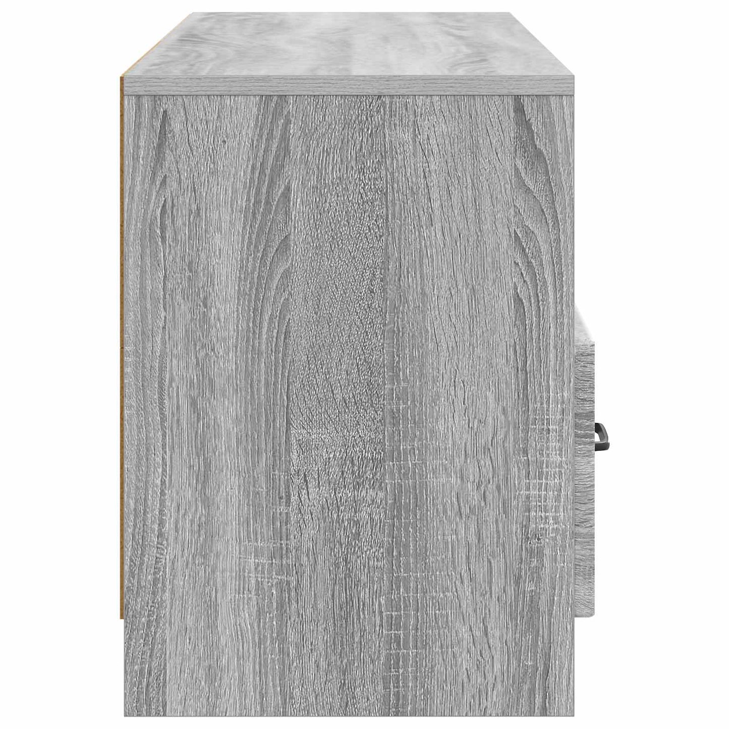 TV szekrény fiókkal Szürke Sonoma 102 x 34,5 x 47 cm Szerelt Fa