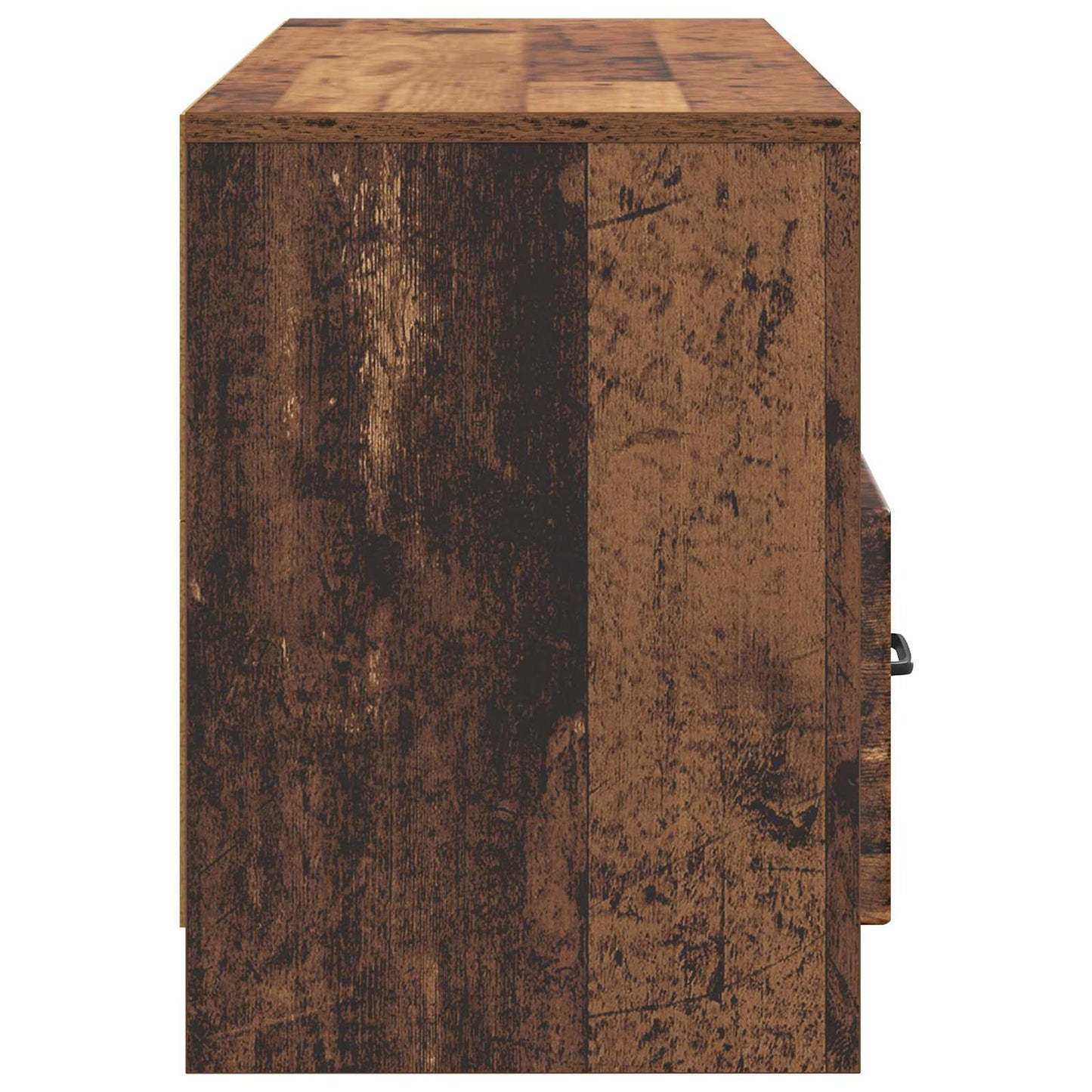 TV szekrény fiókkal Antik Fa 102 x 34,5 x 47 cm Szerelt Fa
