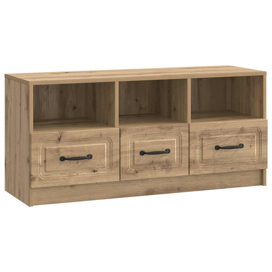 TV szekrény Kézműves Tölgy 102 x 34,5 x 47 cm Szerelt Fa