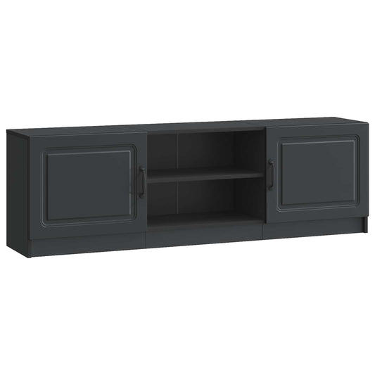 TV szekrény Fekete 150 x 31 x 47 cm Szerelt Fa