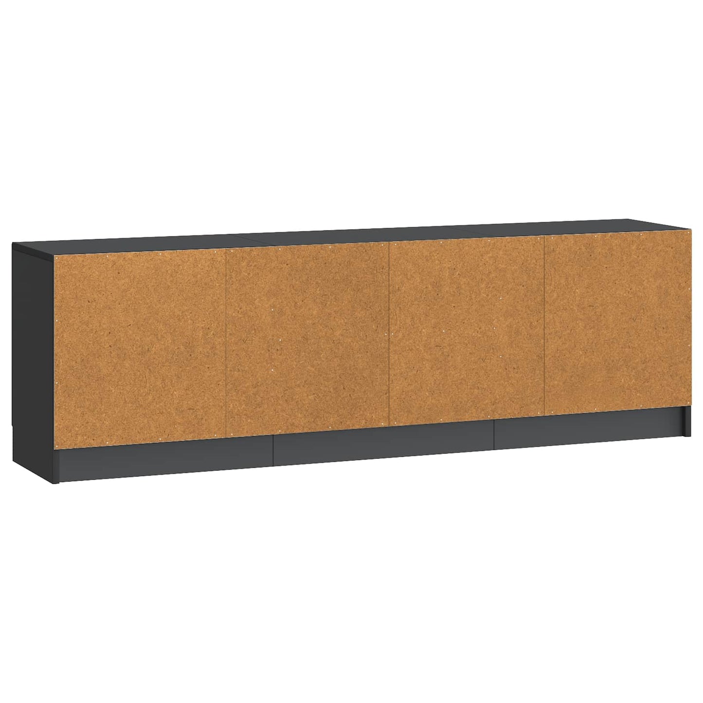 TV szekrény Fekete 150 x 31 x 47 cm Szerelt Fa