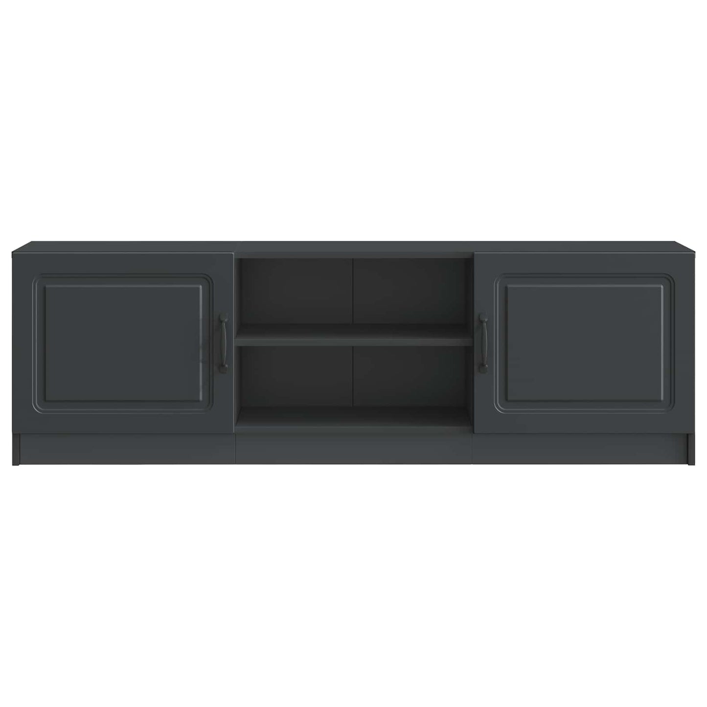 TV szekrény Fekete 150 x 31 x 47 cm Szerelt Fa