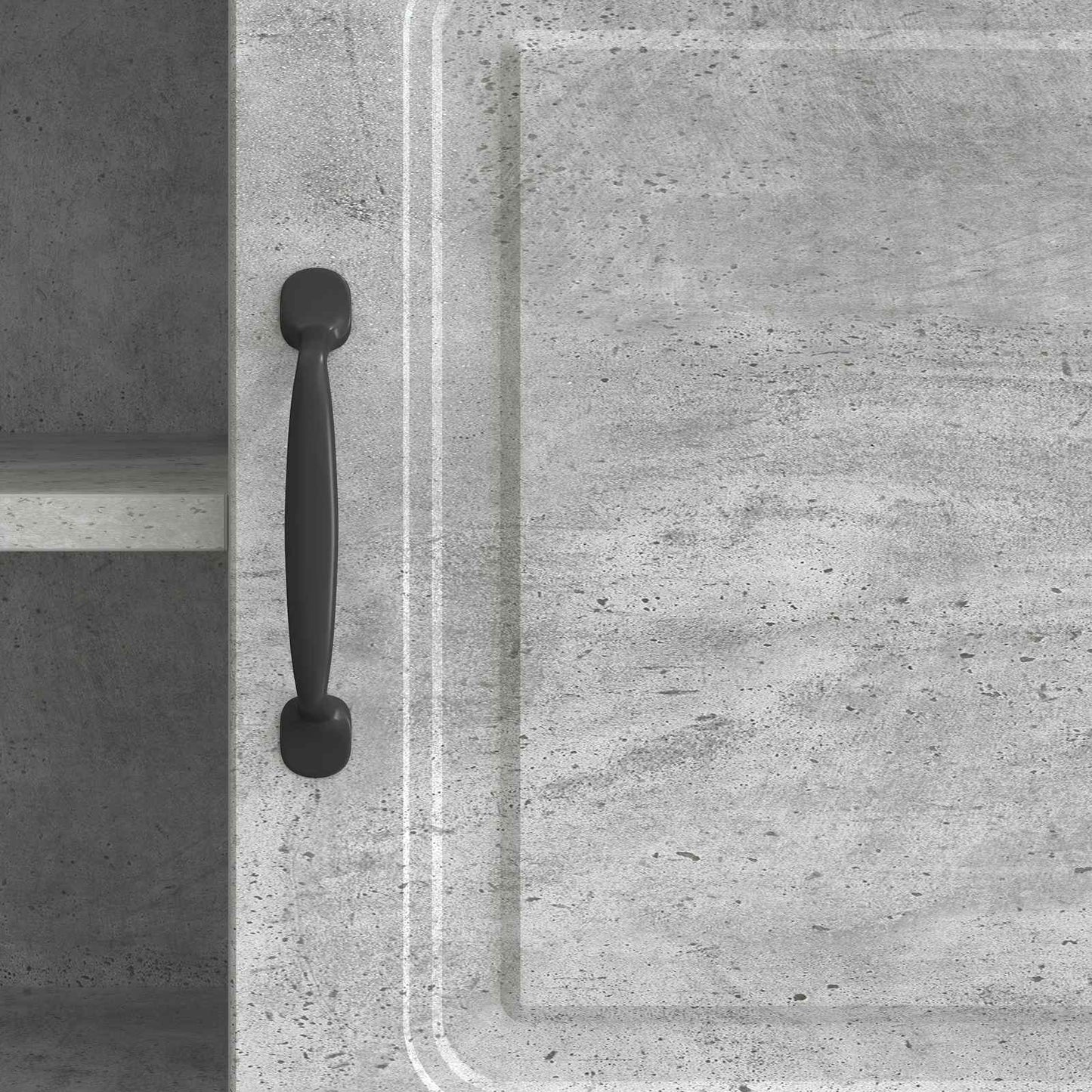 TV szekrény Betonszürke 150 x 31 x 47 cm Szerelt Fa