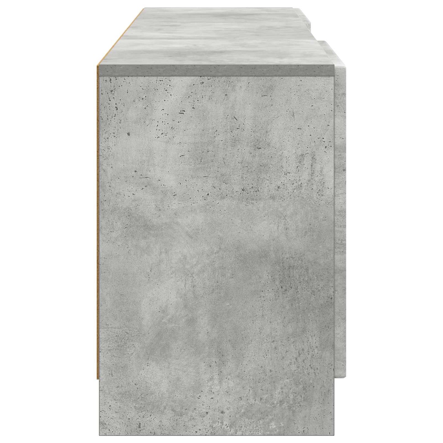 TV szekrény Betonszürke 150 x 31 x 47 cm Szerelt Fa