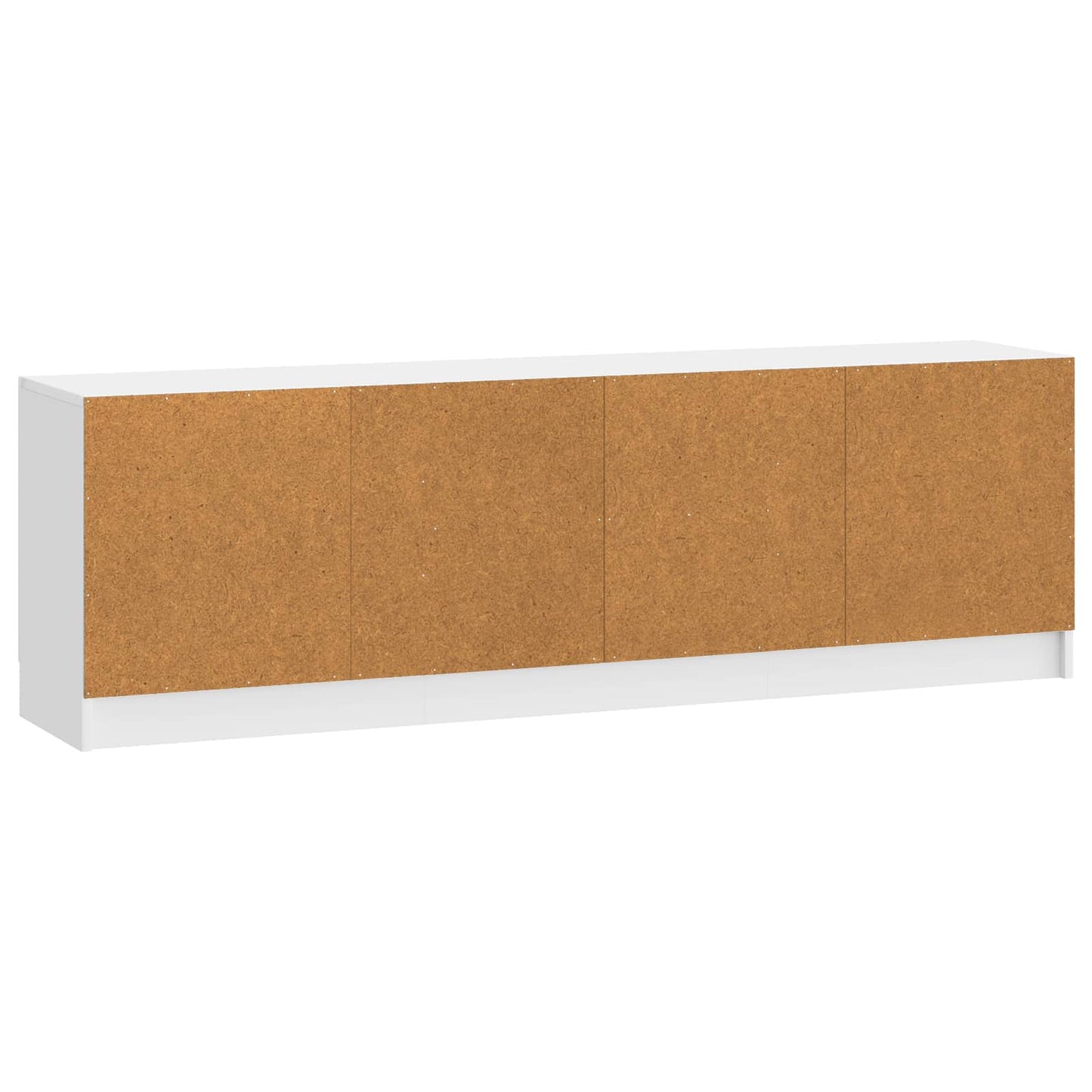 TV szekrény Magasfényű Fehér 150 x 31 x 47 cm Szerelt Fa