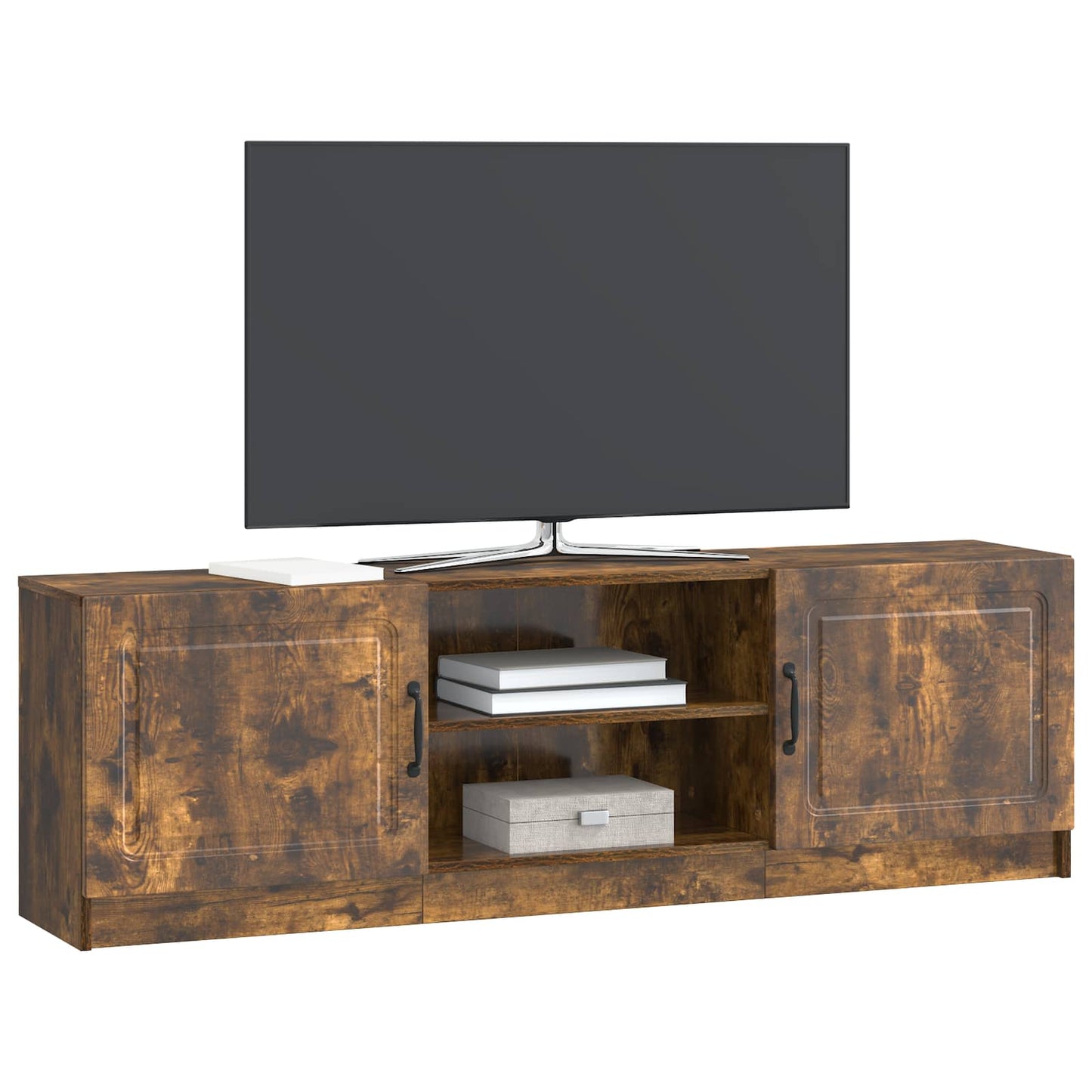TV szekrény Füstös Tölgy 150 x 31 x 47 cm Szerelt Fa