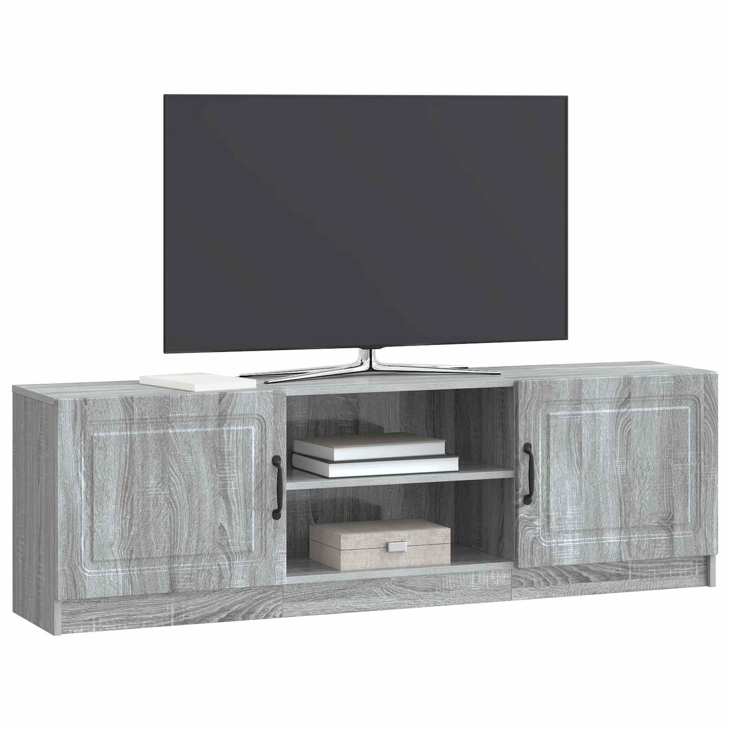 TV szekrény Szürke Sonoma 150 x 31 x 47 cm Szerelt Fa