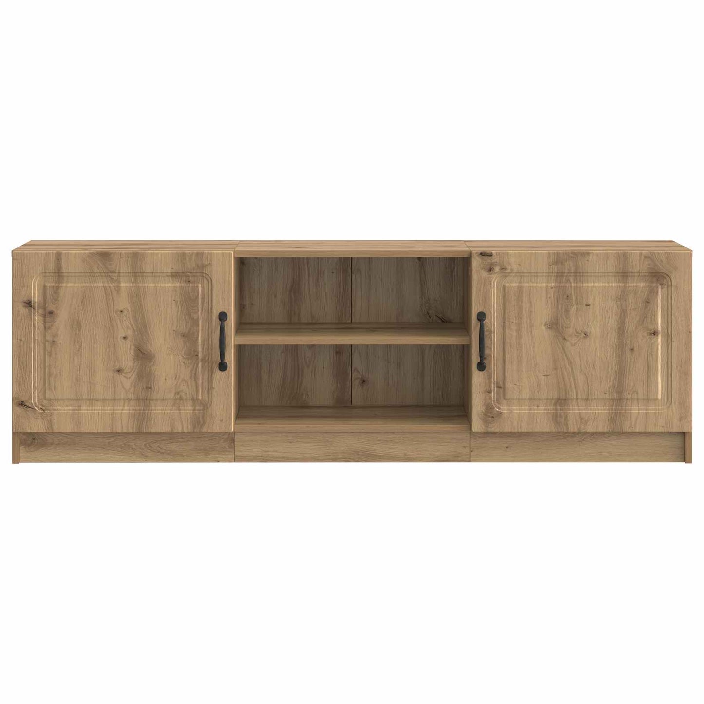 TV szekrény 150 x 31 x 47 cm Kézműves Tölgy Szerelt Fa