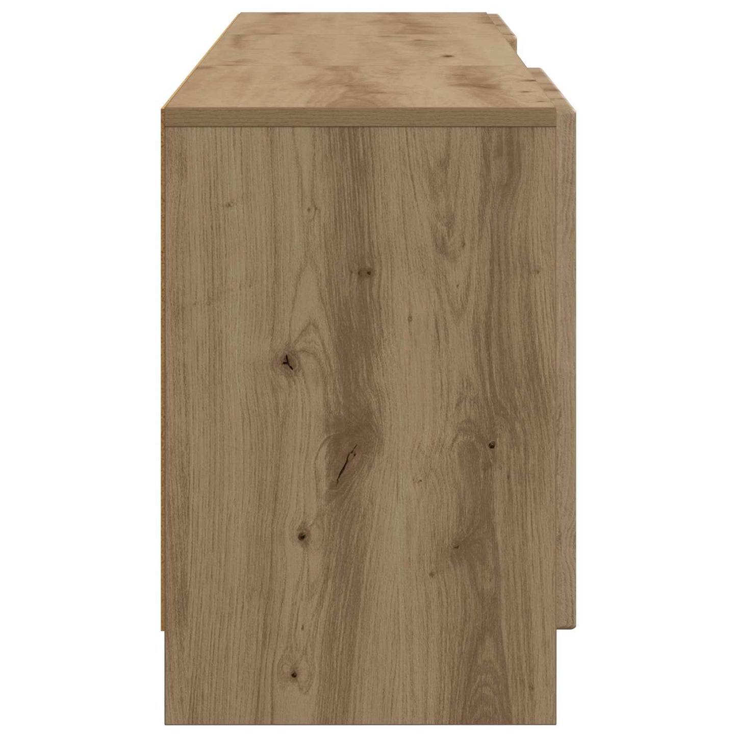 TV szekrény 150 x 31 x 47 cm Kézműves Tölgy Szerelt Fa