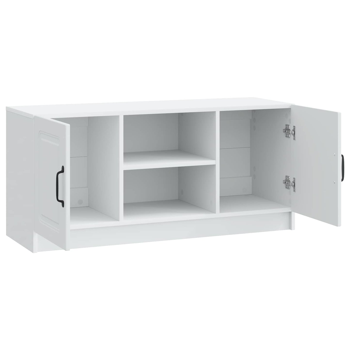 TV szekrény Fehér 102 x 34,5 x 47 cm Szerelt Fa