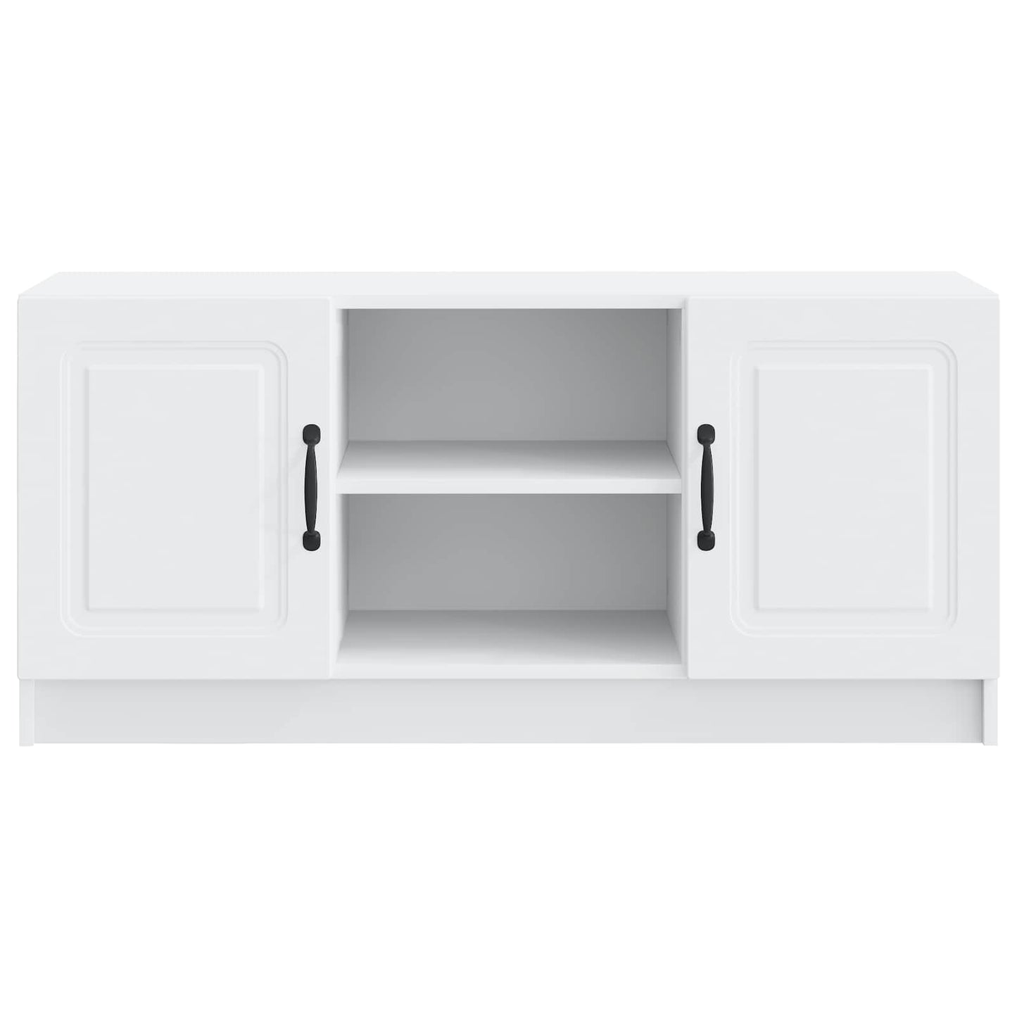 TV szekrény Fehér 102 x 34,5 x 47 cm Szerelt Fa