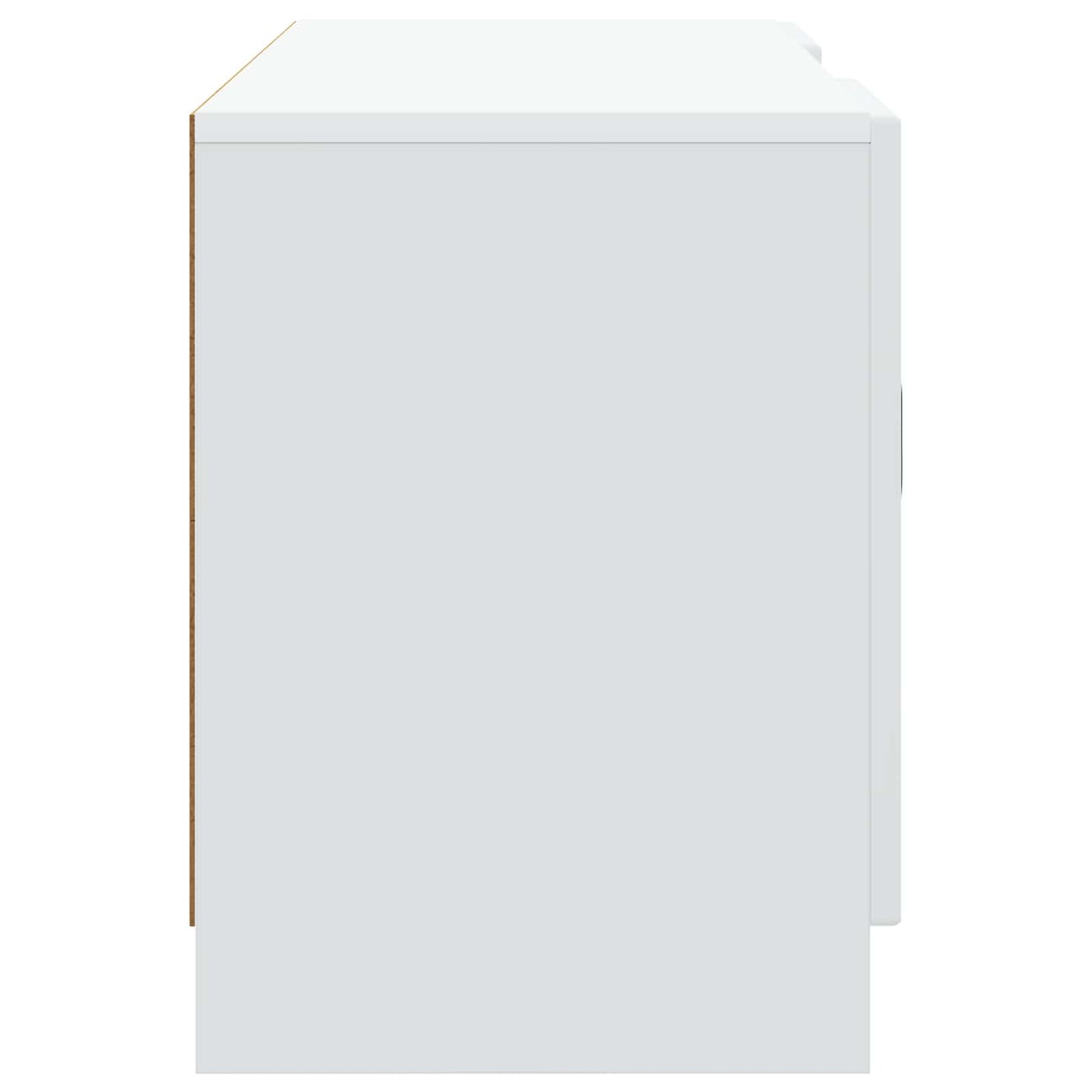 TV szekrény Fehér 102 x 34,5 x 47 cm Szerelt Fa
