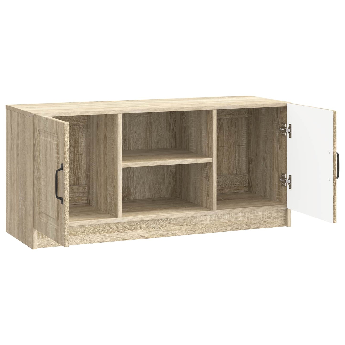 TV szekrény Sonoma Tölgy 102 x 34,5 x 47 cm Szerelt Fa