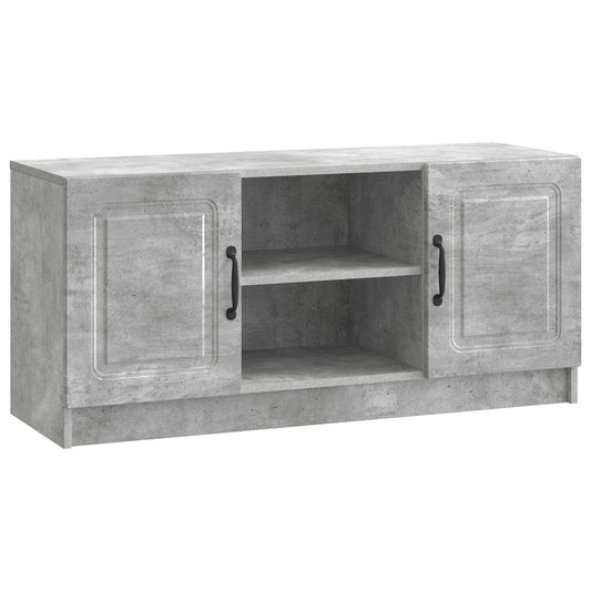 TV szekrény Betonszürke 102 x 34,5 x 47 cm Szerelt Fa