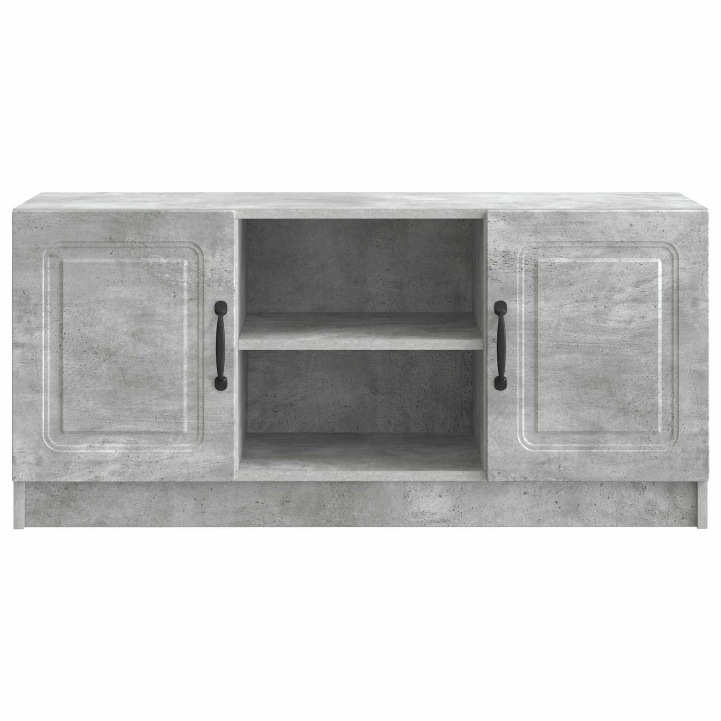 TV szekrény Betonszürke 102 x 34,5 x 47 cm Szerelt Fa