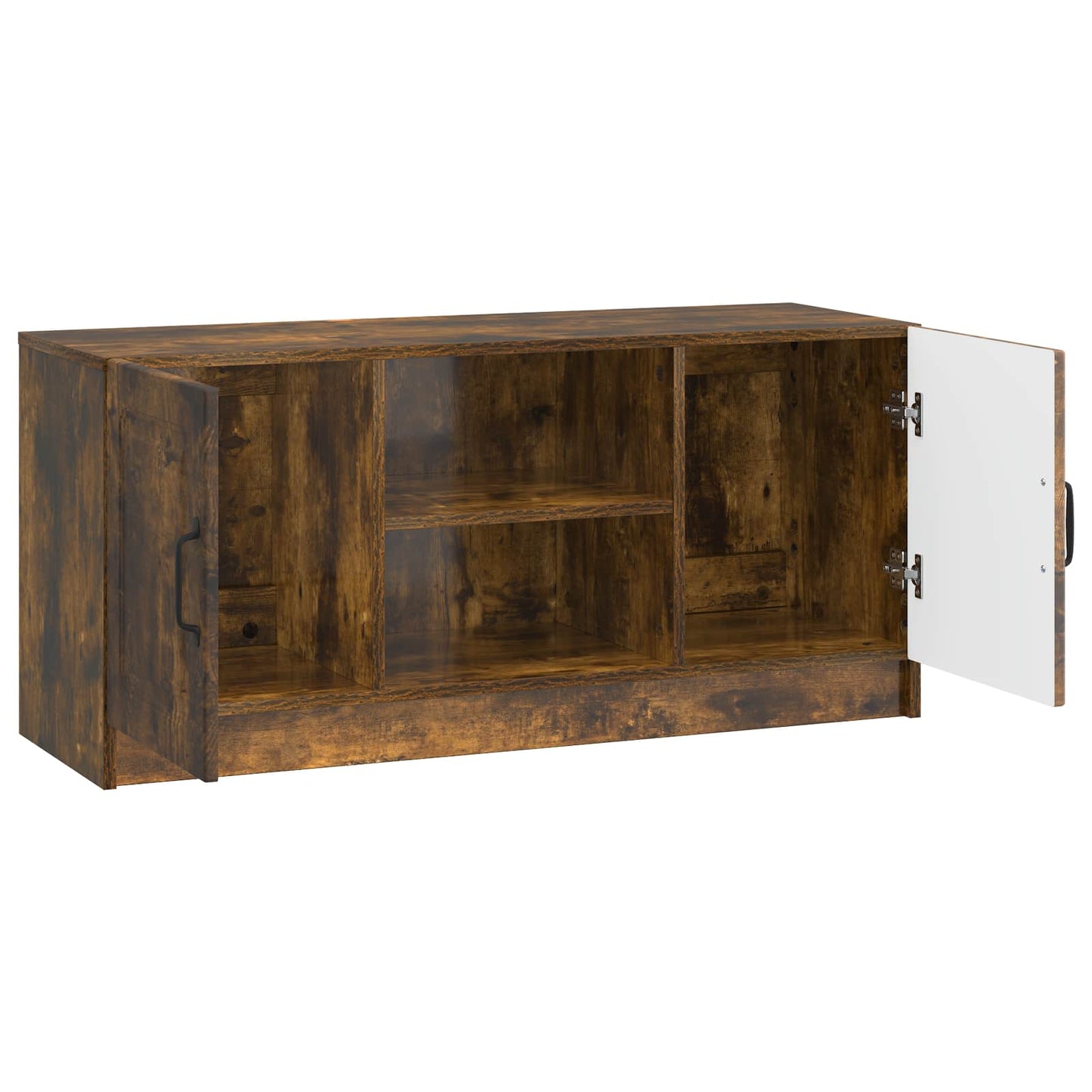 TV szekrény Füstös Tölgy 102 x 34,5 x 47 cm Szerelt Fa
