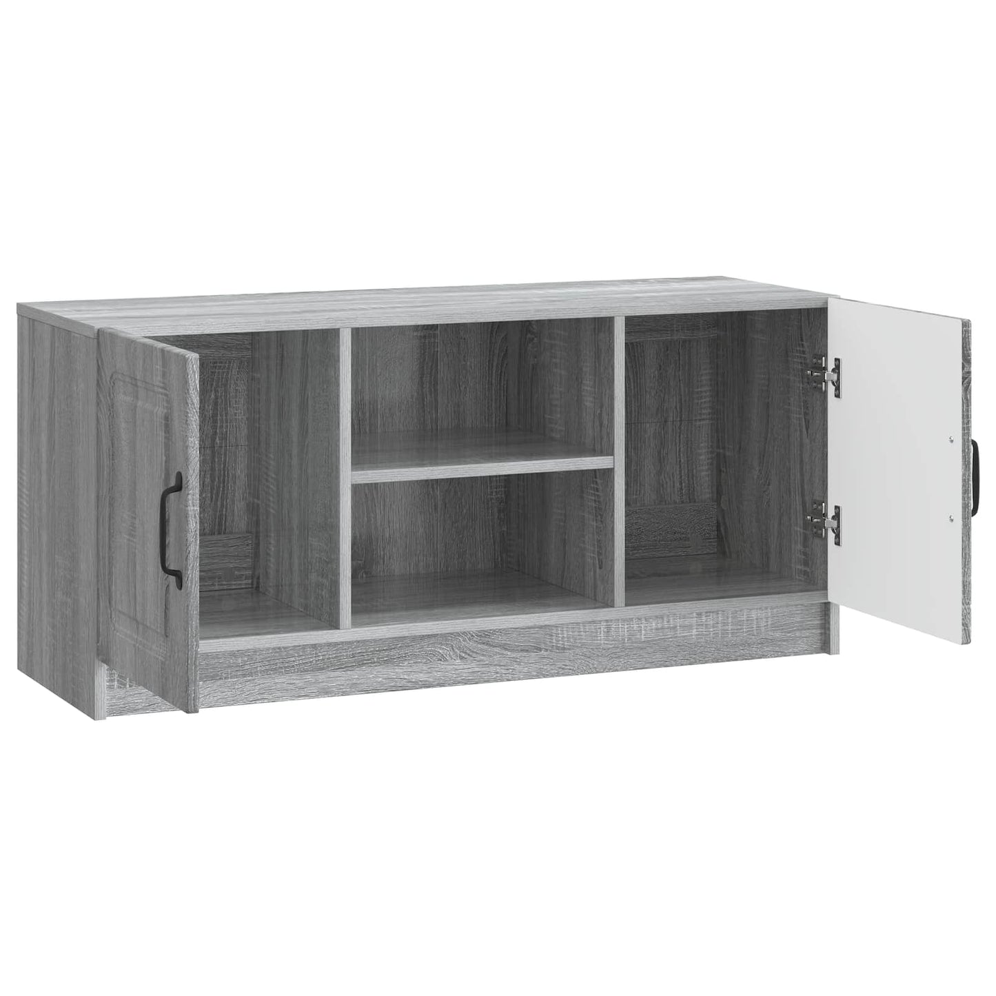 TV szekrény Szürke Sonoma 102 x 34,5 x 47 cm Szerelt Fa