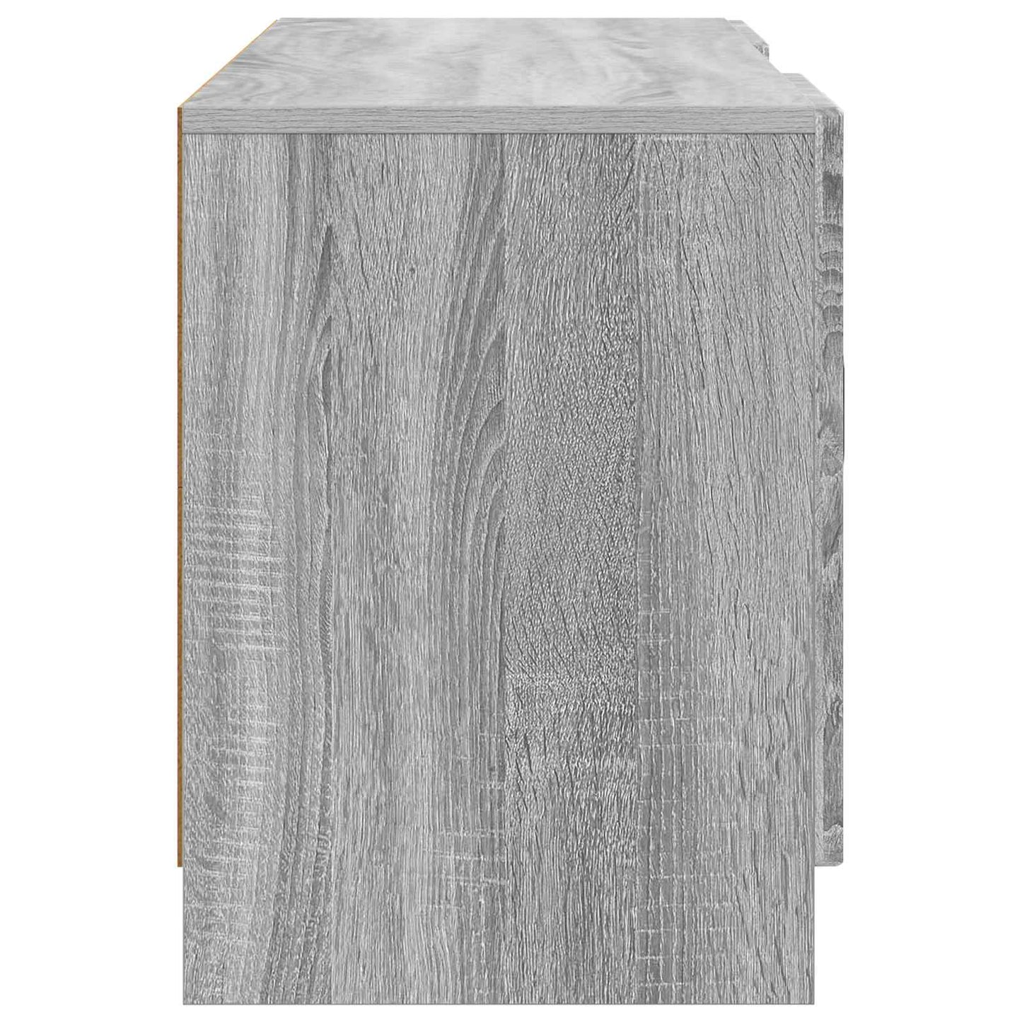 TV szekrény Szürke Sonoma 102 x 34,5 x 47 cm Szerelt Fa