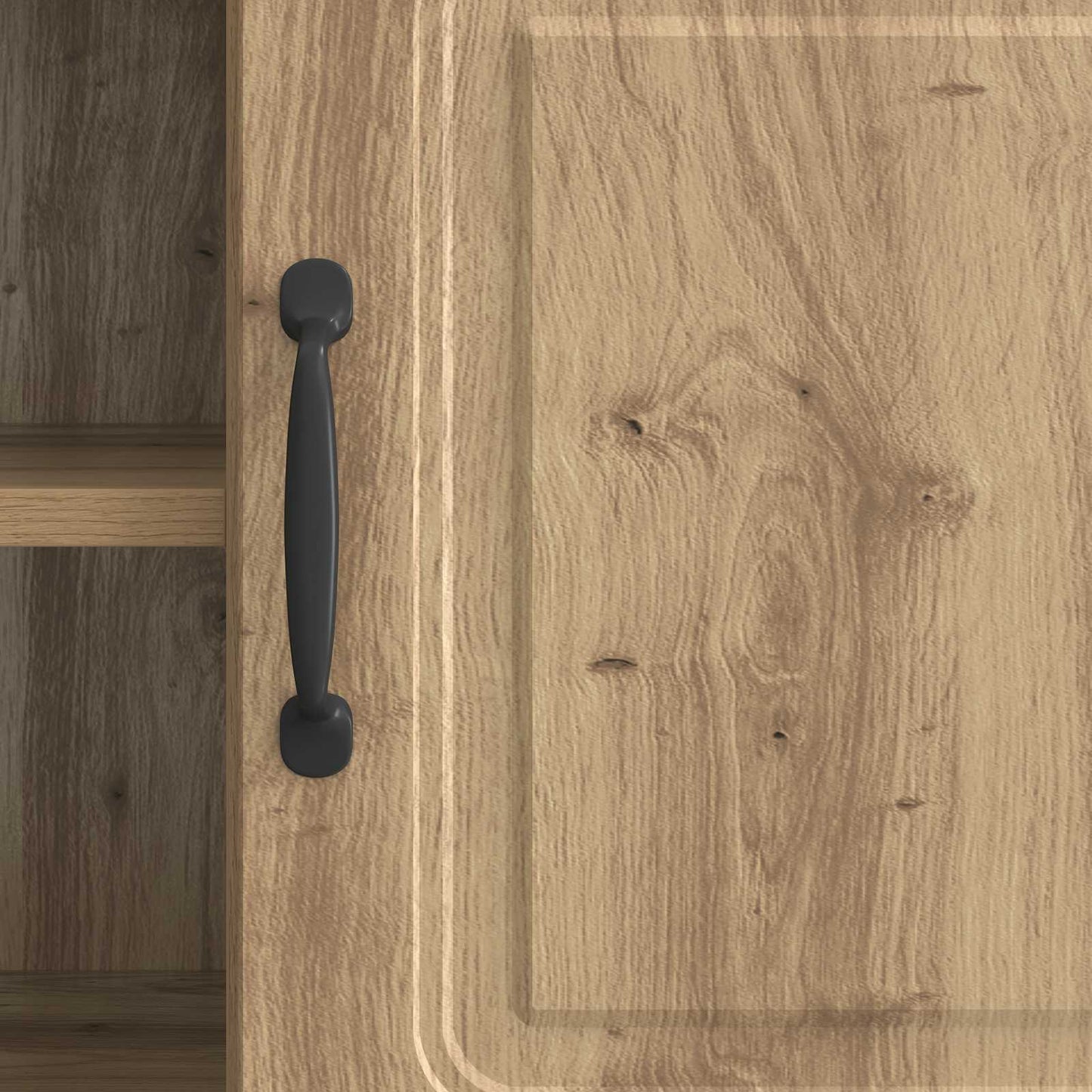 TV szekrény 102 x 34,5 x 47 cm Kézműves Tölgy Szerelt Fa