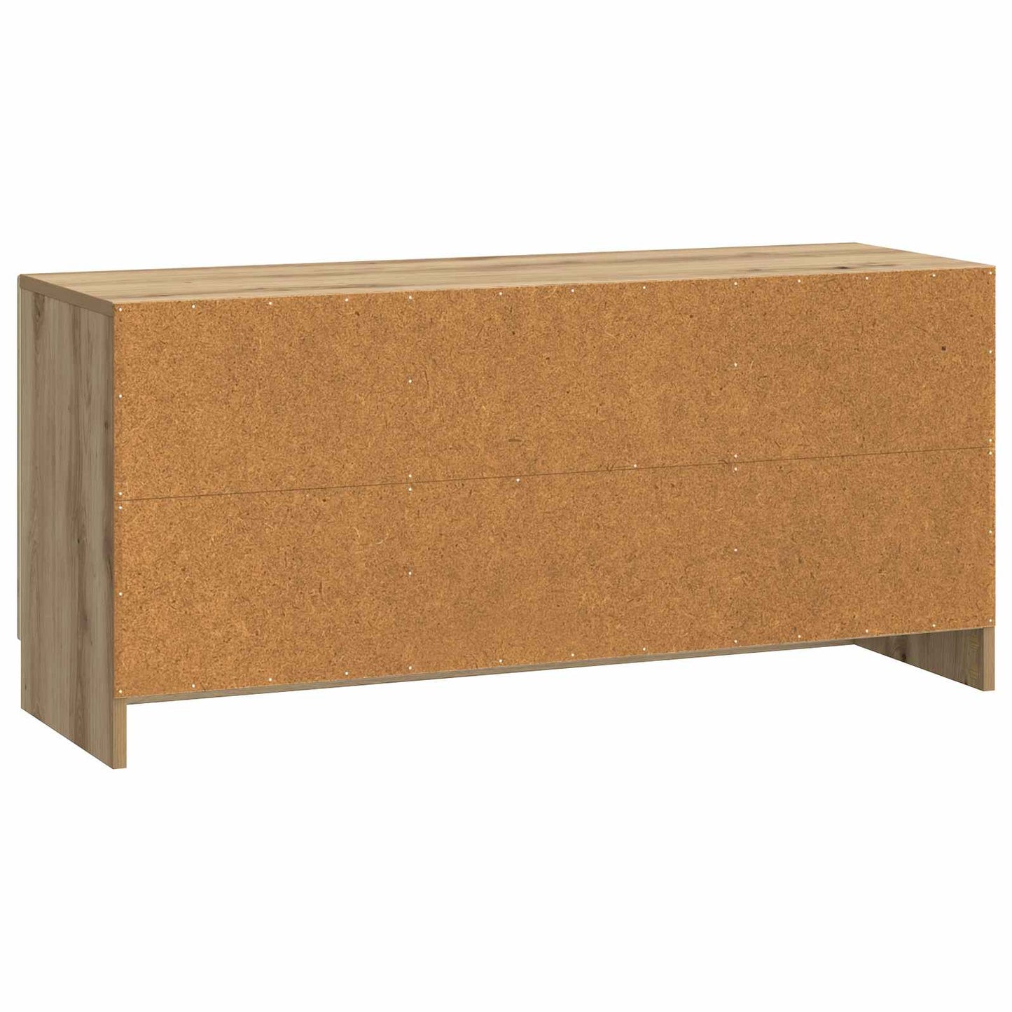 TV szekrény 102 x 34,5 x 47 cm Kézműves Tölgy Szerelt Fa
