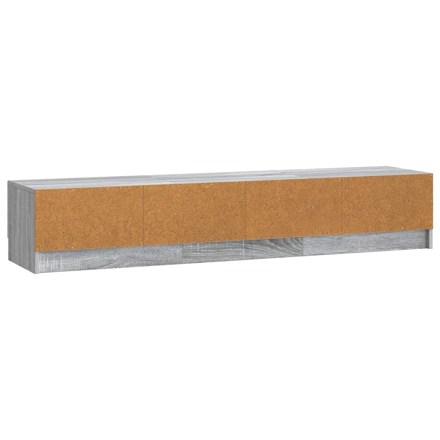 TV szekrény fiókkal Szürke Sonoma 147 x 34,5 x 27 cm Szerelt Fa