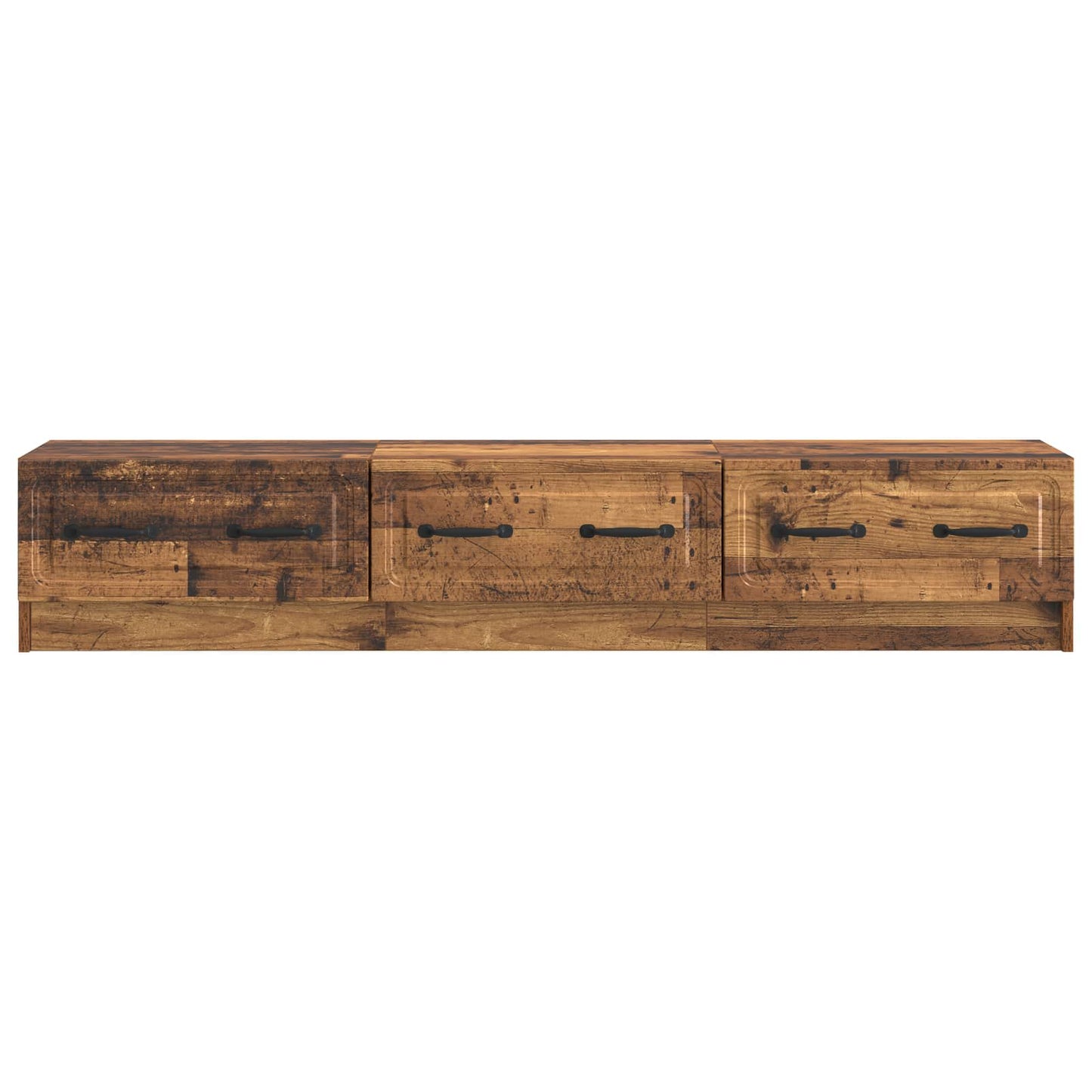 TV szekrény fiókkal Antik Fa 147 x 34,5 x 27 cm Szerelt Fa