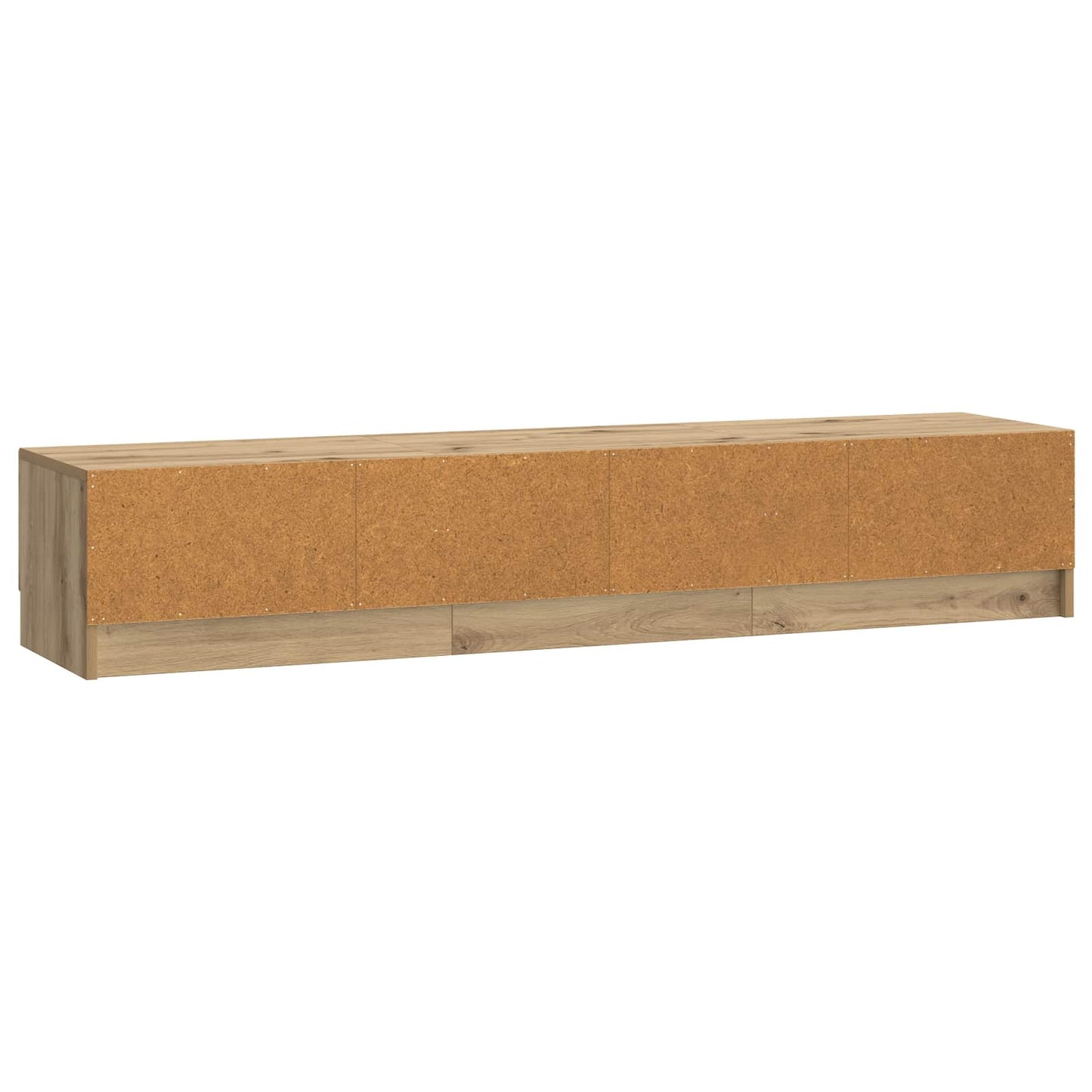 TV szekrény 147 x 34,5 x 27 cm Kézműves Tölgy Szerelt Fa