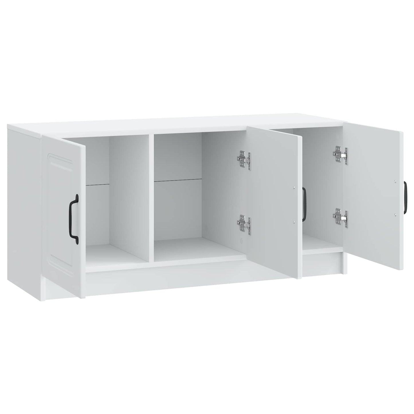 TV szekrény Fehér 99 x 34,5 x 47 cm Szerelt Fa
