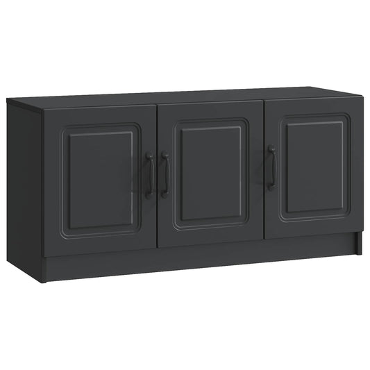 TV szekrény Fekete 99 x 34,5 x 47 cm Szerelt Fa