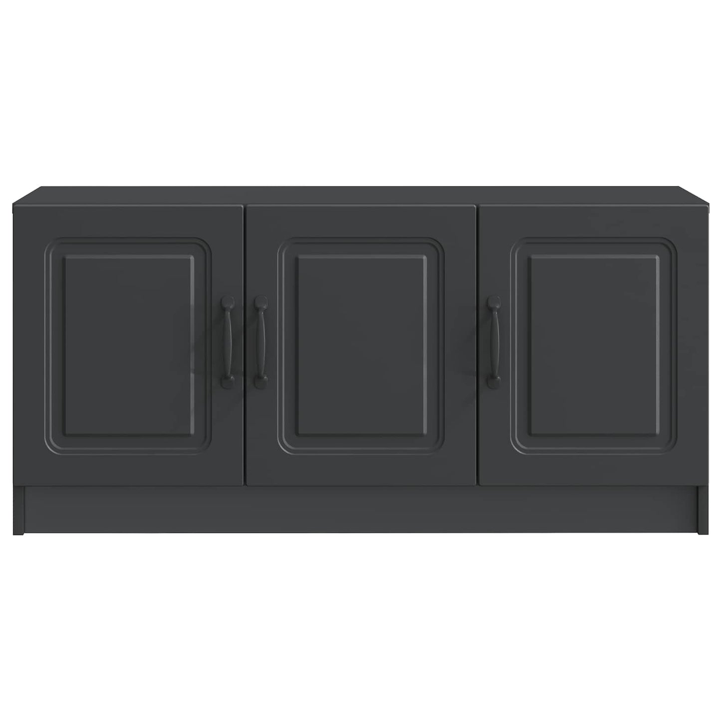 TV szekrény Fekete 99 x 34,5 x 47 cm Szerelt Fa