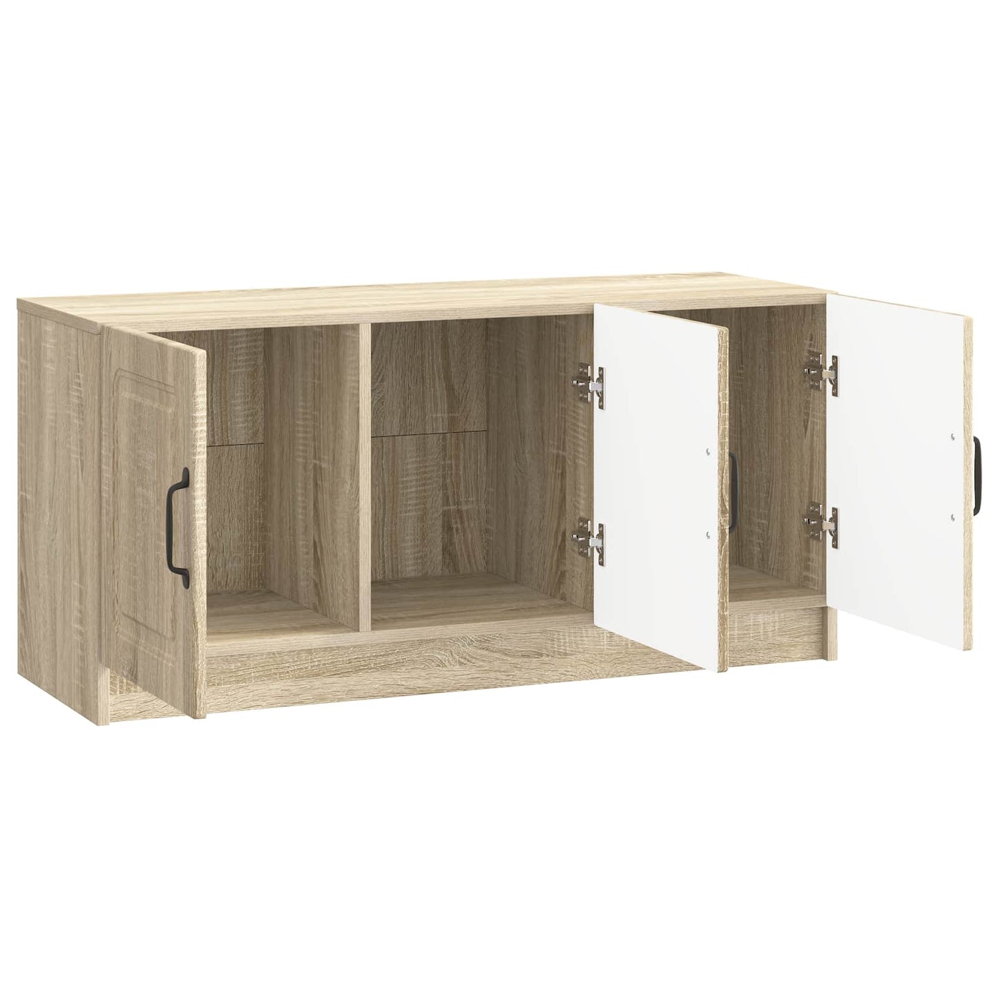 TV szekrény Sonoma Tölgy 99 x 34,5 x 47 cm Szerelt Fa