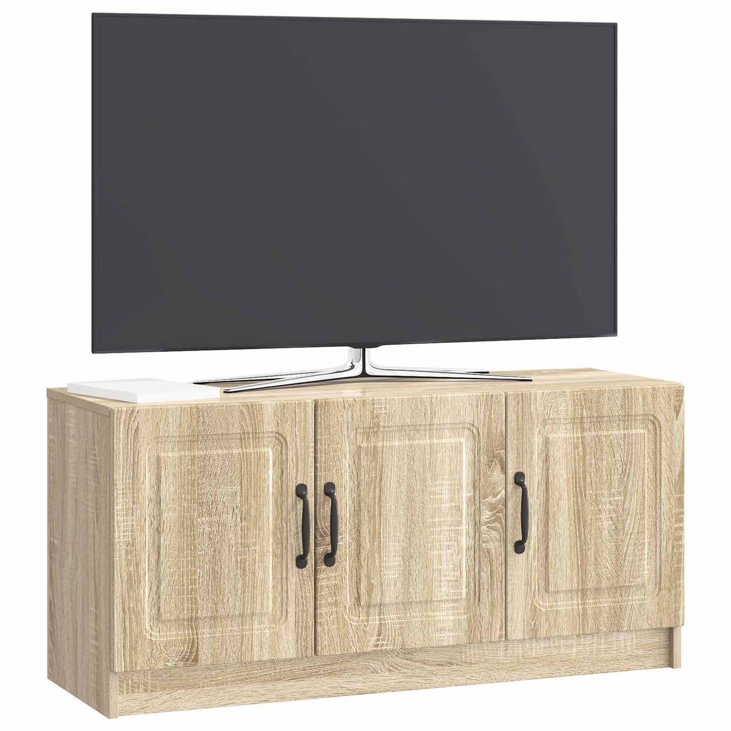 TV szekrény Sonoma Tölgy 99 x 34,5 x 47 cm Szerelt Fa