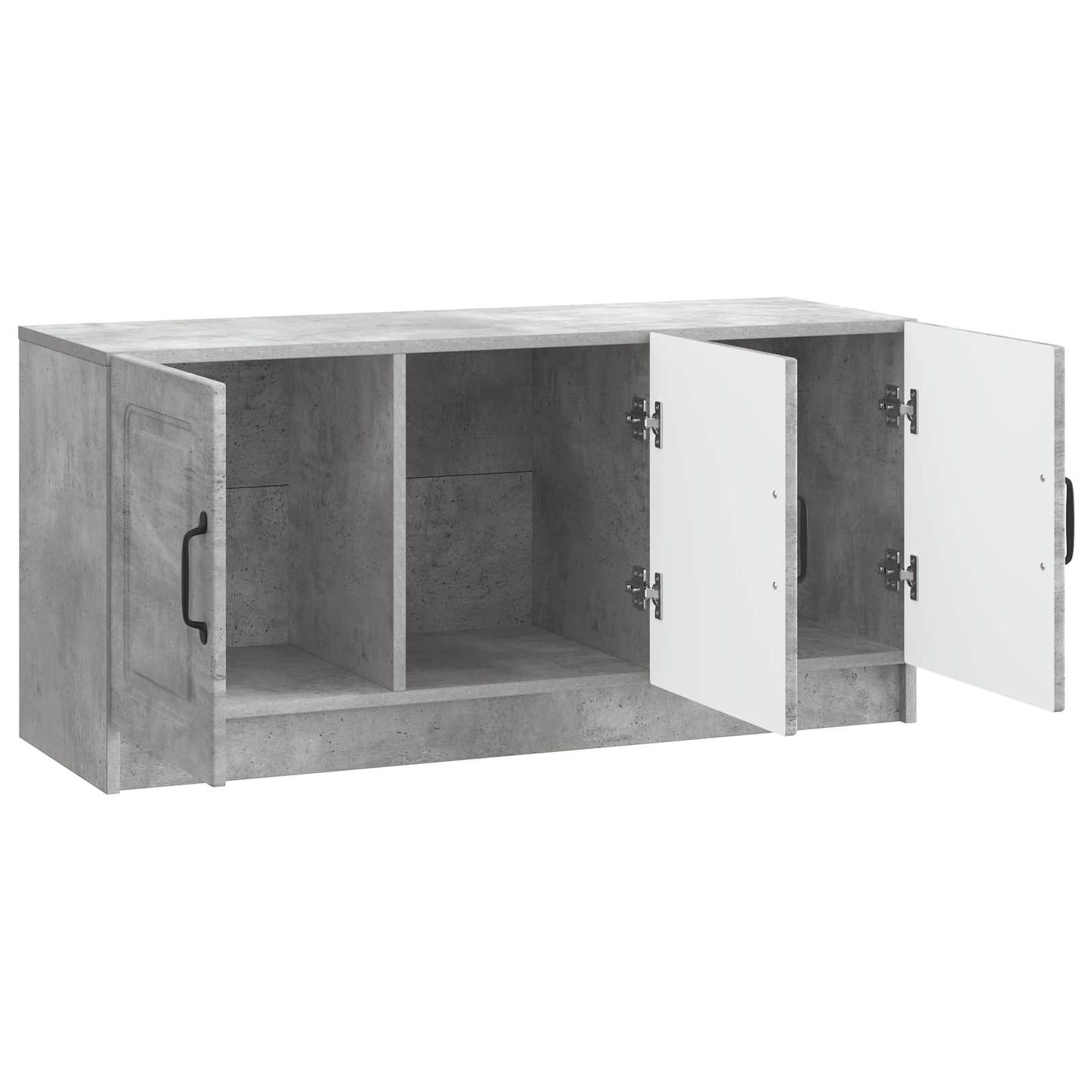 TV szekrény Betonszürke 99 x 34,5 x 47 cm Szerelt Fa