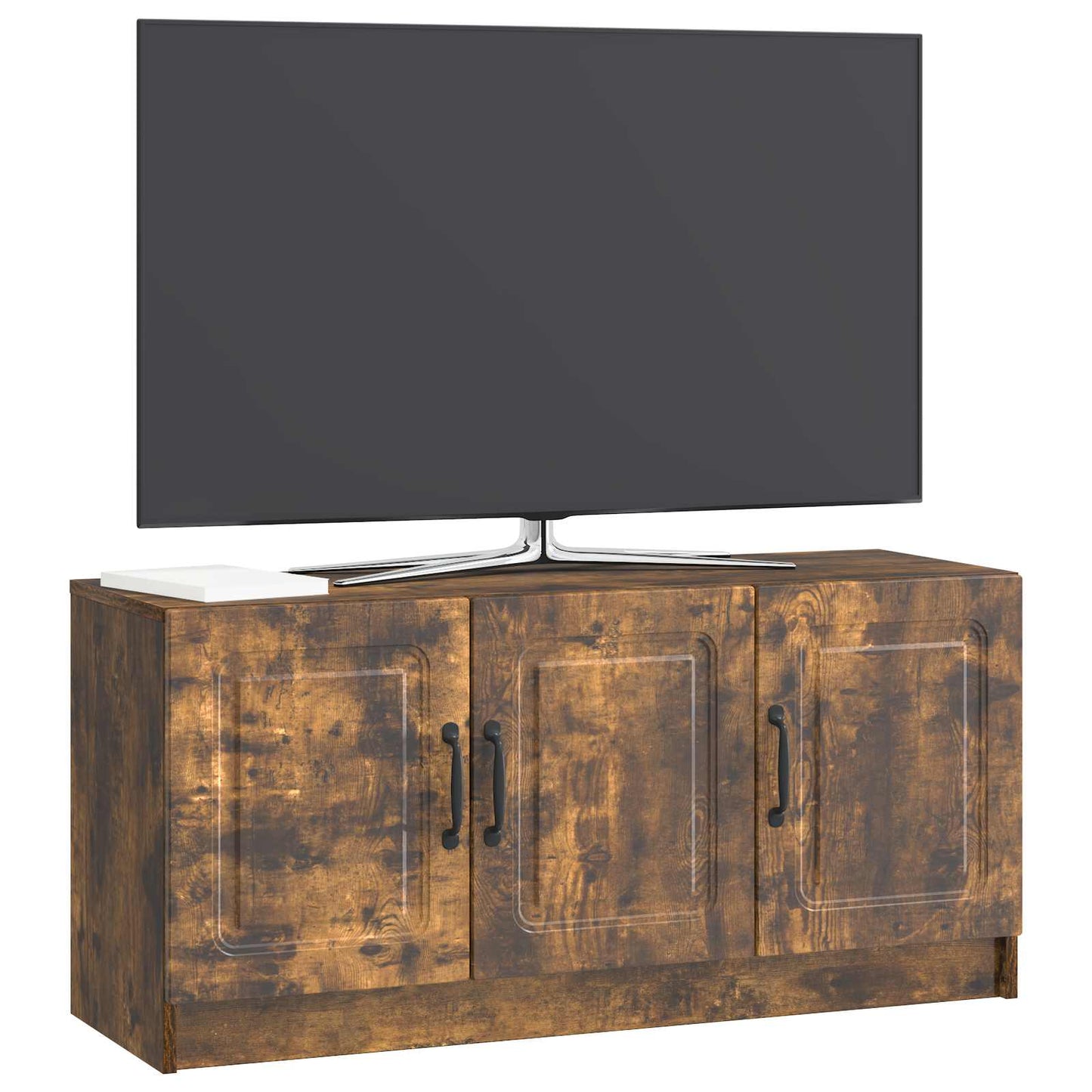 TV szekrény Füstös Tölgy 99 x 34,5 x 47 cm Szerelt Fa