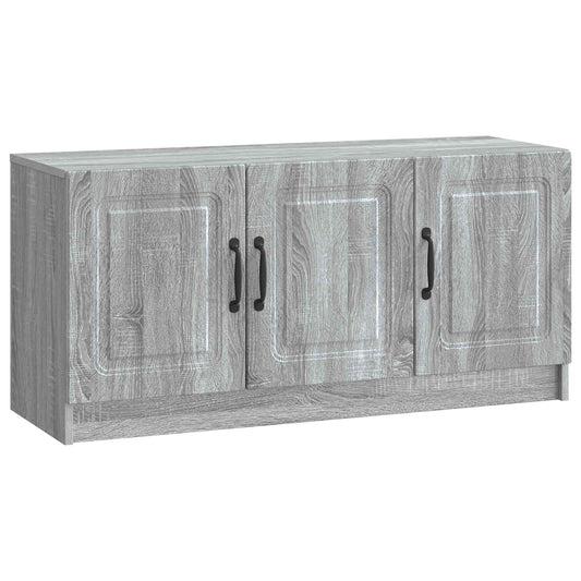 TV szekrény Szürke Sonoma 99 x 34,5 x 47 cm Szerelt Fa
