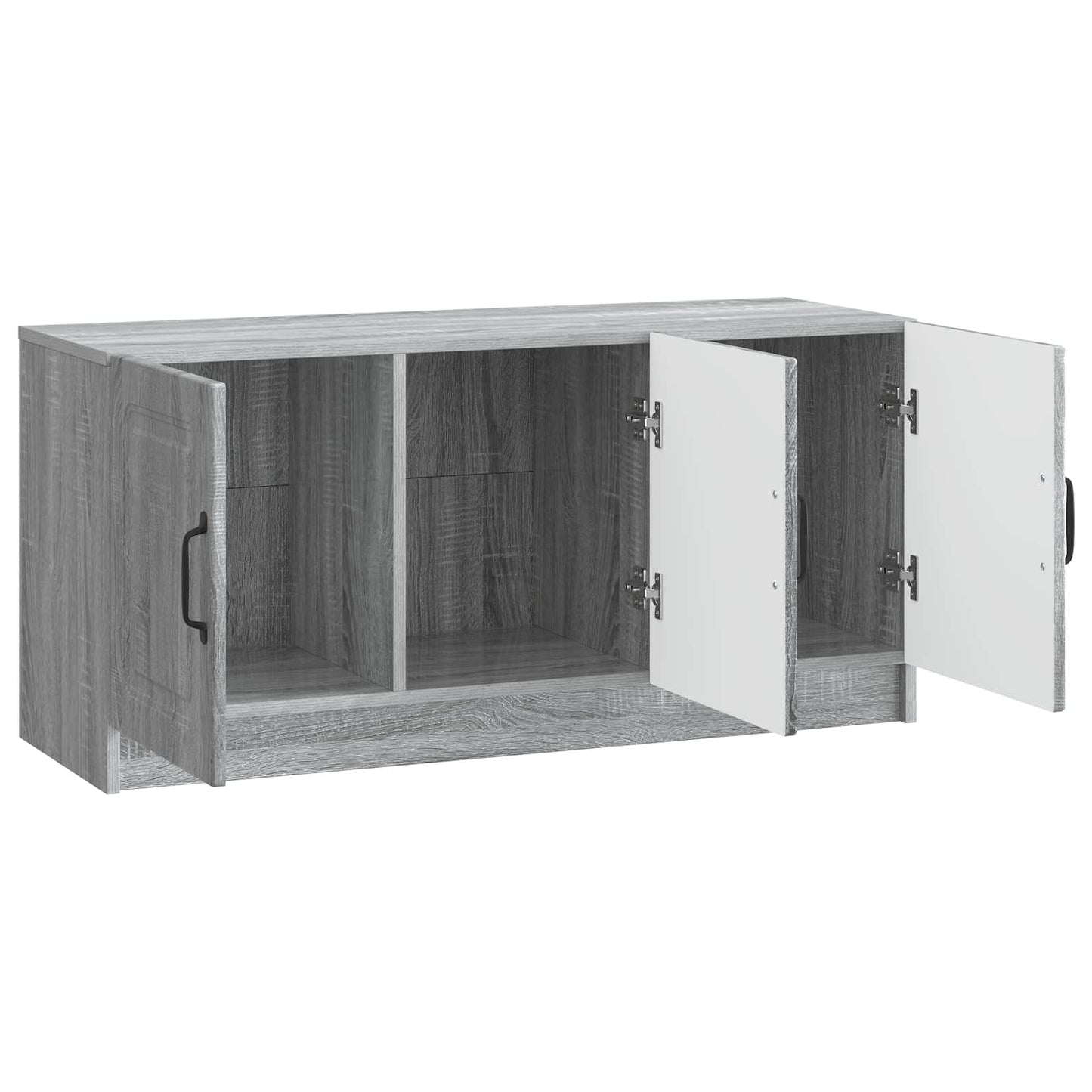 TV szekrény Szürke Sonoma 99 x 34,5 x 47 cm Szerelt Fa