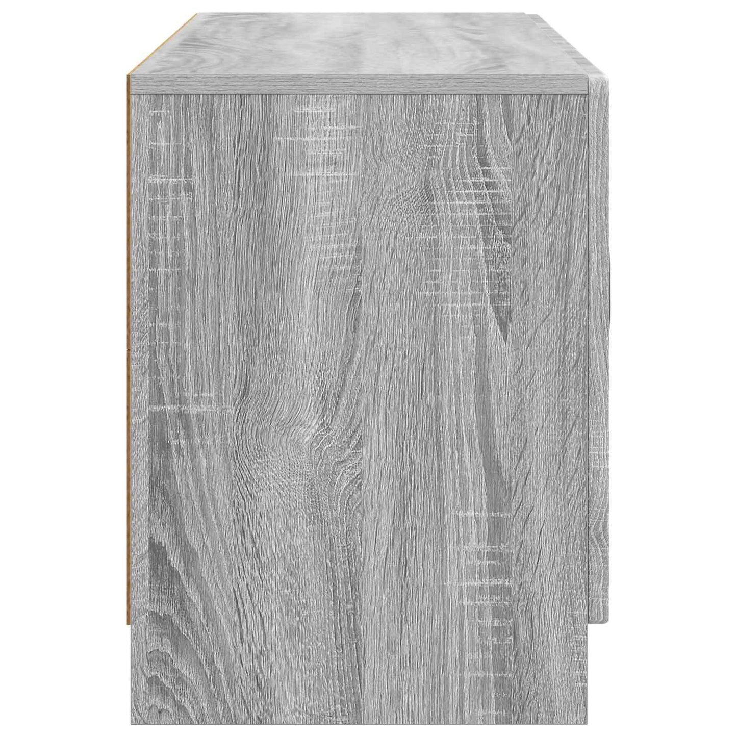 TV szekrény Szürke Sonoma 99 x 34,5 x 47 cm Szerelt Fa