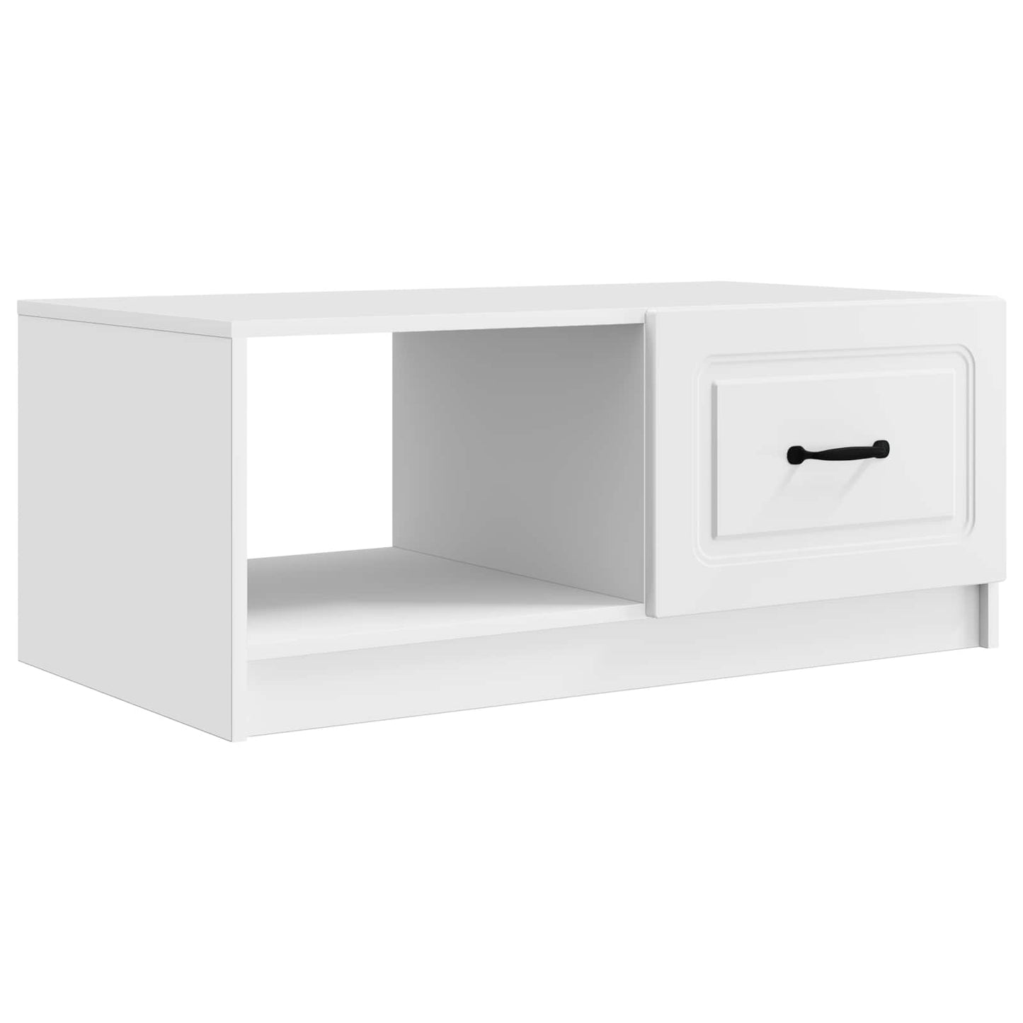 Dohányzóasztal Fehér 90 x 50 x 37 cm Szerelt Fa