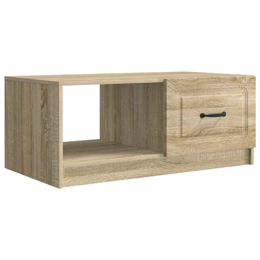 Dohányzóasztal Sonoma Tölgy 90 x 50 x 37 cm Szerelt Fa