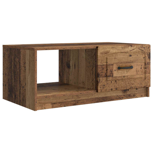 Dohányzóasztal Antik Fa 90 x 50 x 37 cm Szerelt Fa