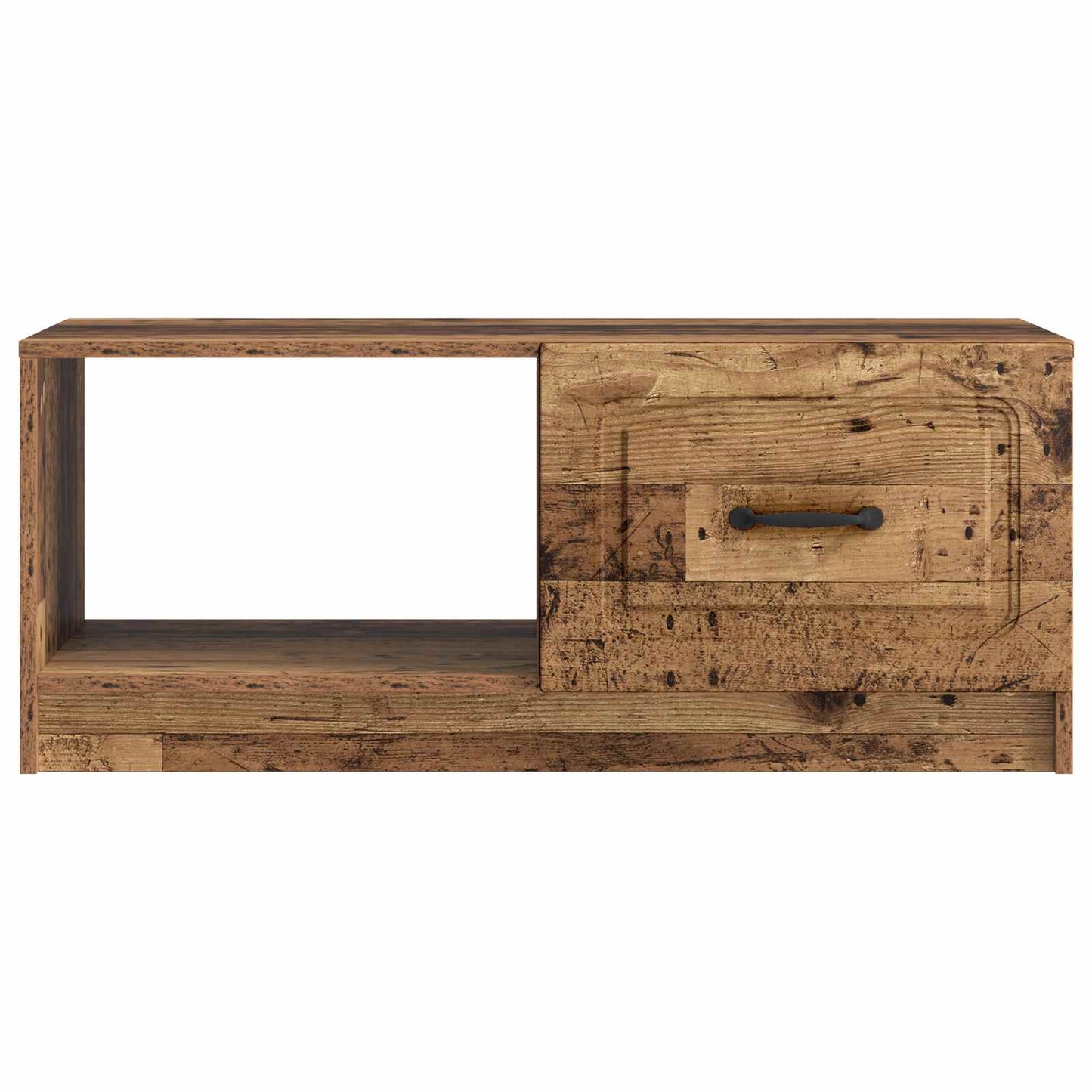 Dohányzóasztal Antik Fa 90 x 50 x 37 cm Szerelt Fa